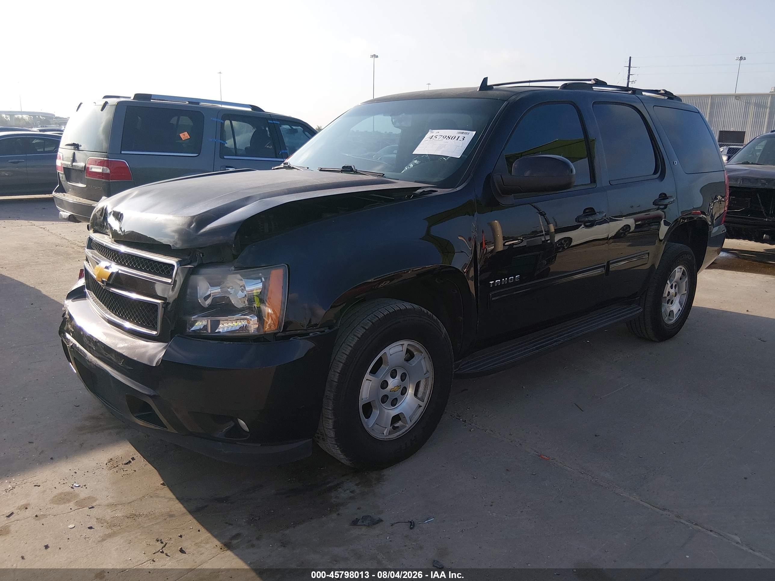 2014 Chevrolet Tahoe Lt Black vin: 1GNSCBE01ER216812