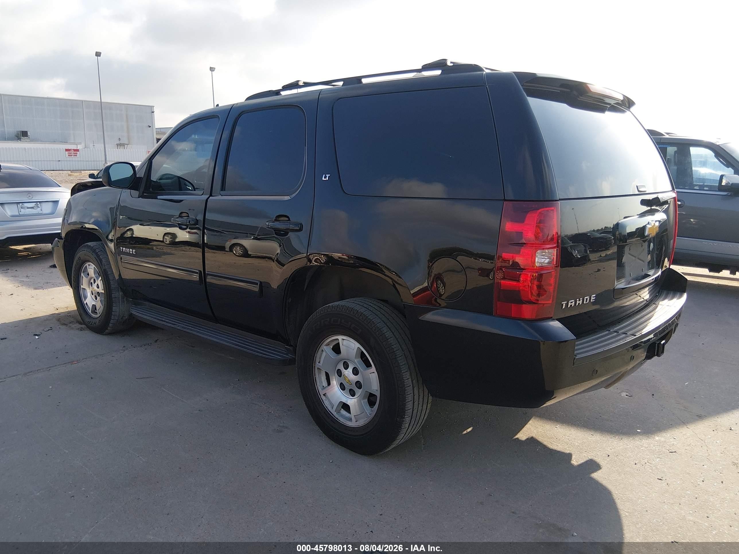 2014 Chevrolet Tahoe Lt Black vin: 1GNSCBE01ER216812