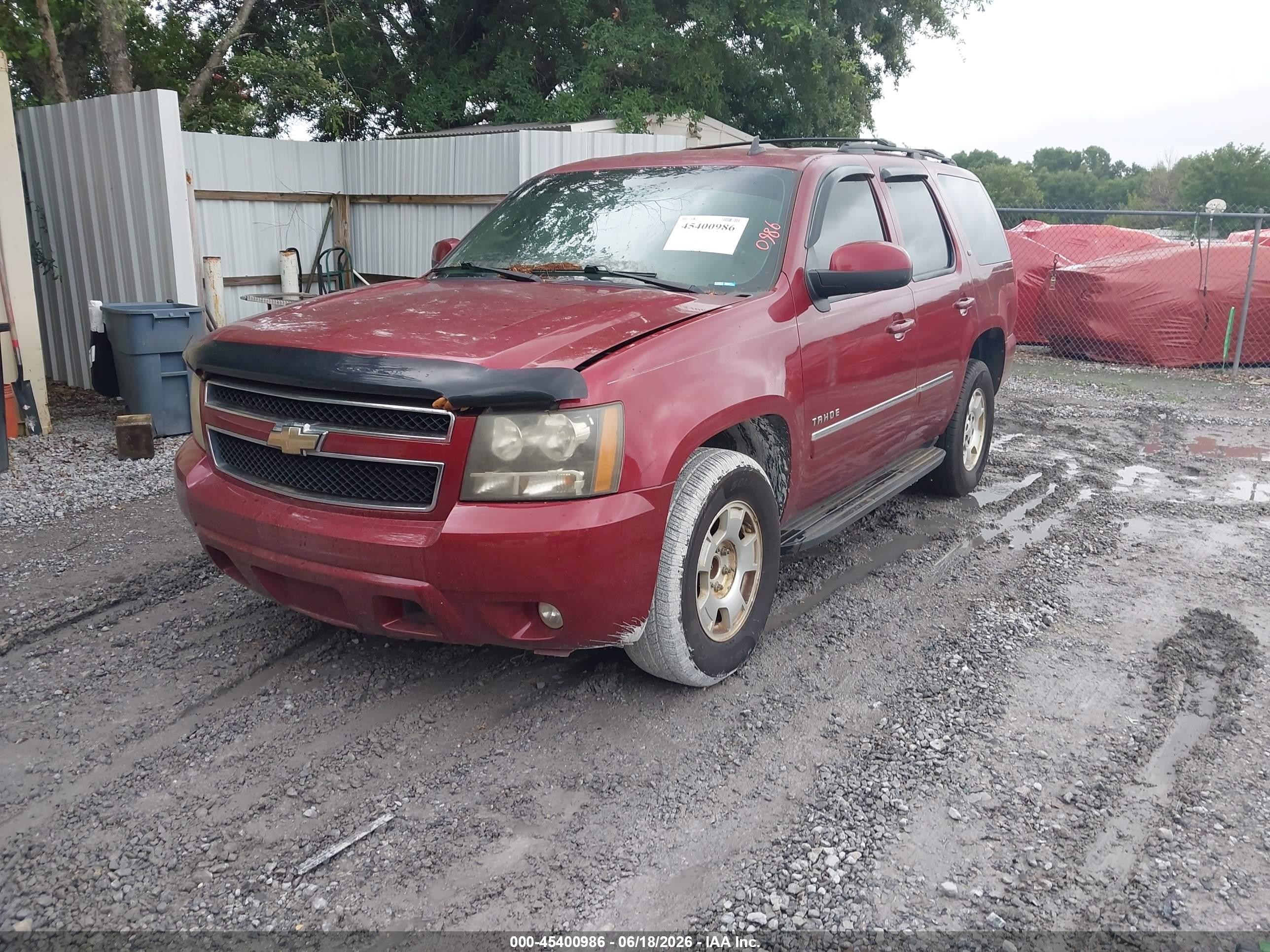 2011 Chevrolet Tahoe Lt Burgundy vin: 1GNSCBE02BR149746
