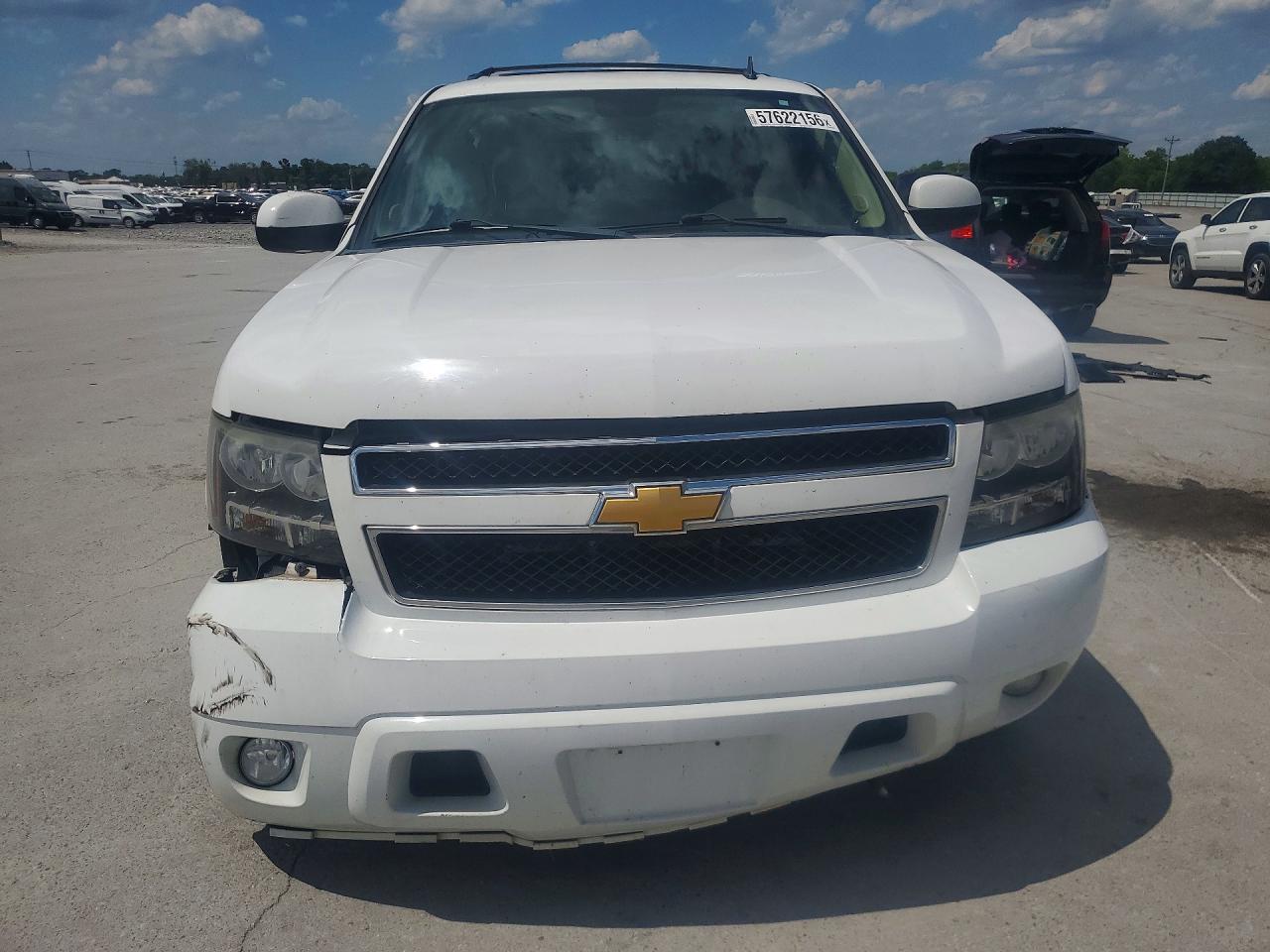 2013 Chevrolet Tahoe C1500 Lt White vin: 1GNSCBE02DR150611