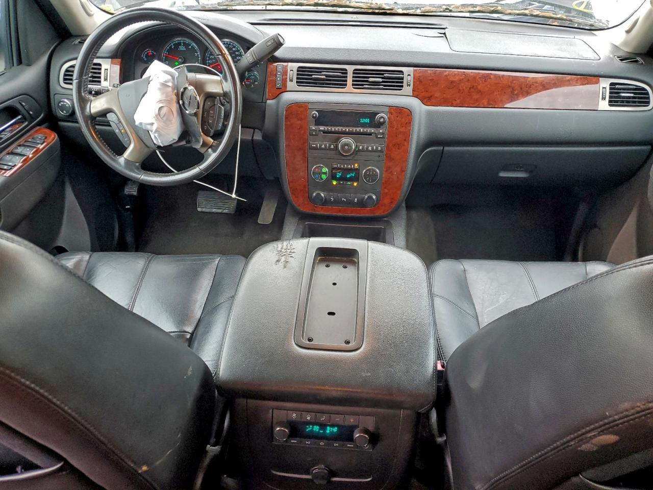 2012 Chevrolet Tahoe Black vin: 1GNSCBE03CR105207