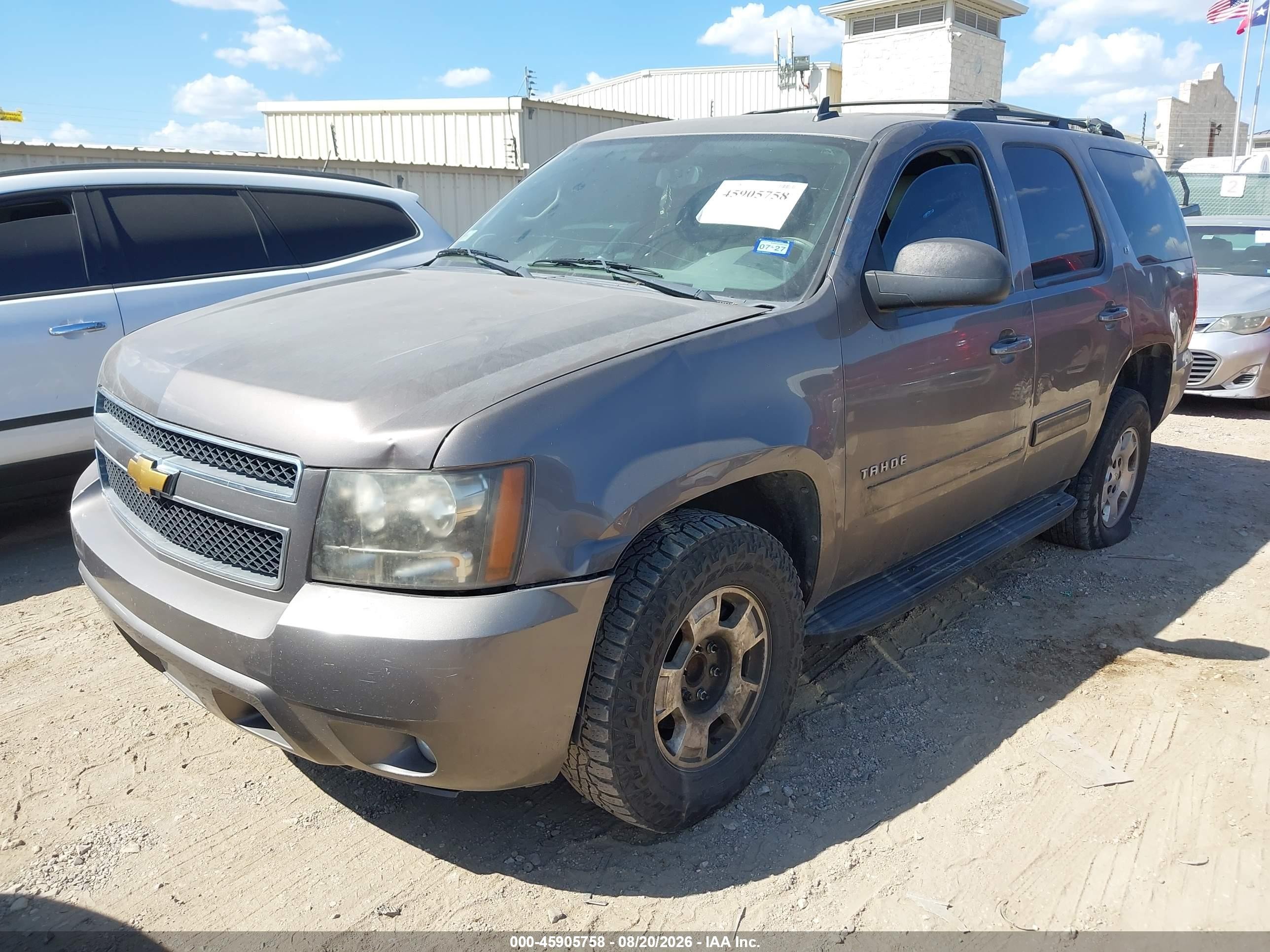 2013 Chevrolet Tahoe Lt Brown vin: 1GNSCBE03DR295480