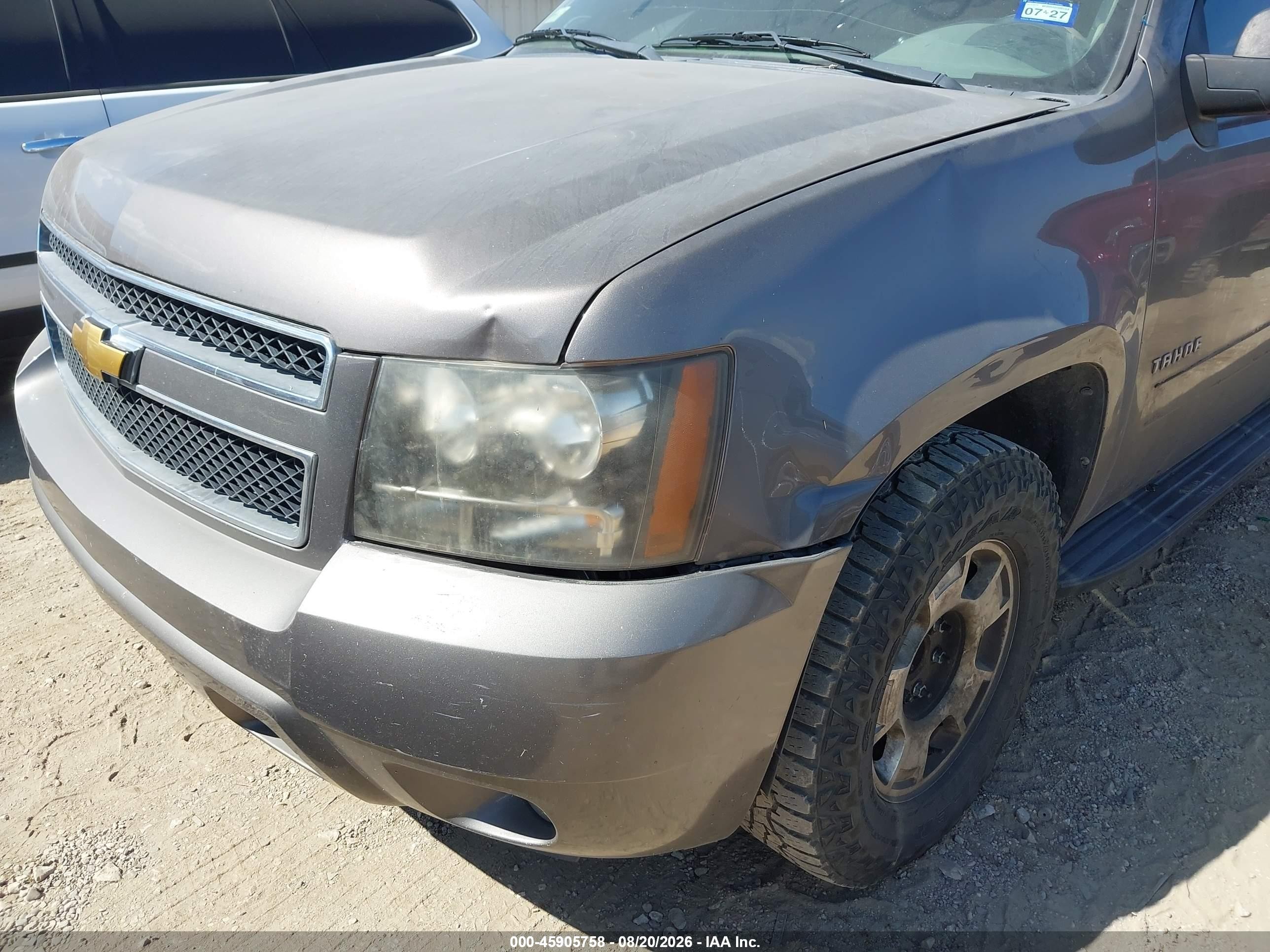 2013 Chevrolet Tahoe Lt Brown vin: 1GNSCBE03DR295480
