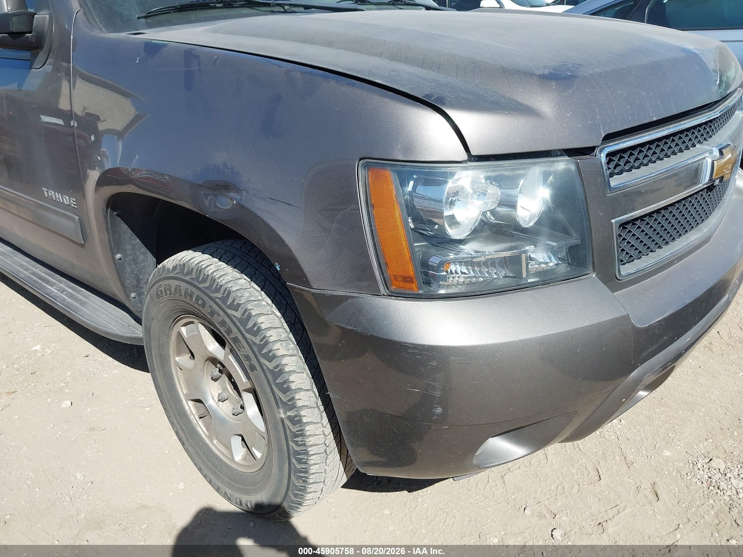 2013 Chevrolet Tahoe Lt Brown vin: 1GNSCBE03DR295480