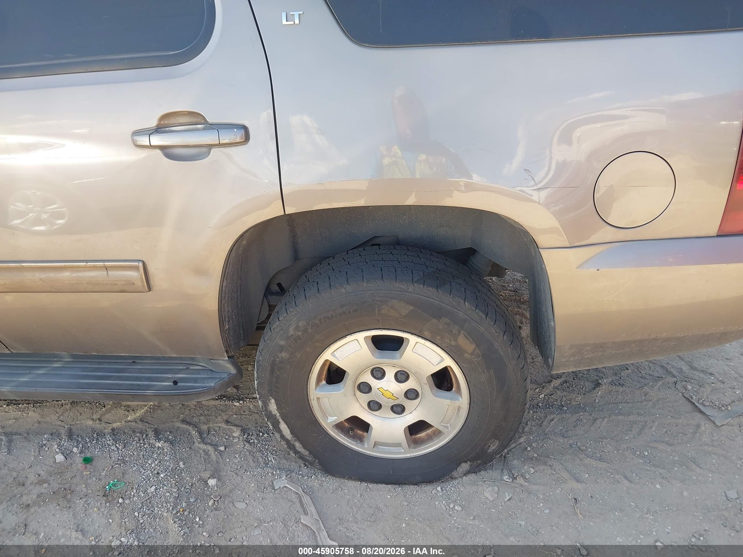 2013 Chevrolet Tahoe Lt Brown vin: 1GNSCBE03DR295480