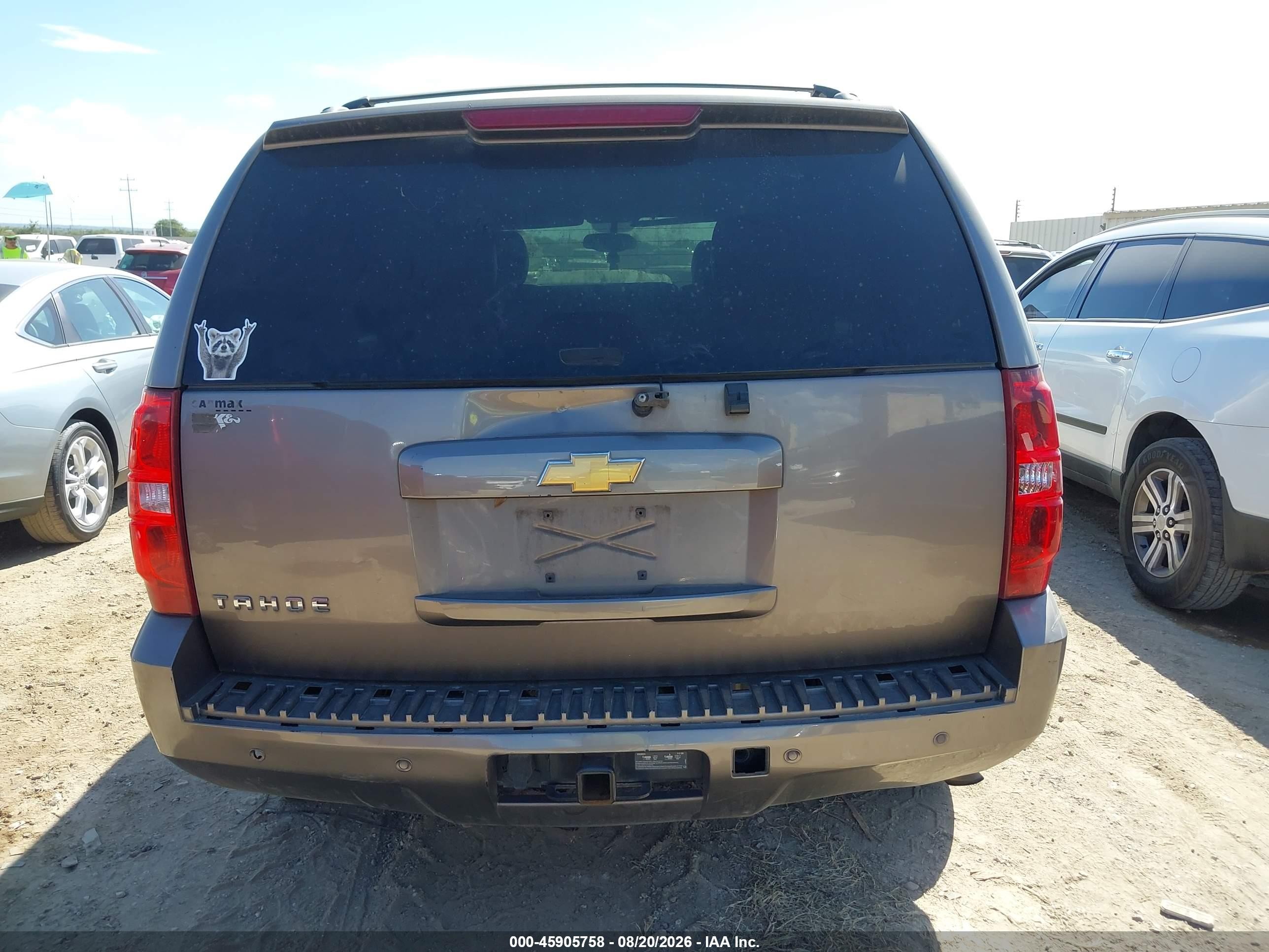2013 Chevrolet Tahoe Lt Brown vin: 1GNSCBE03DR295480