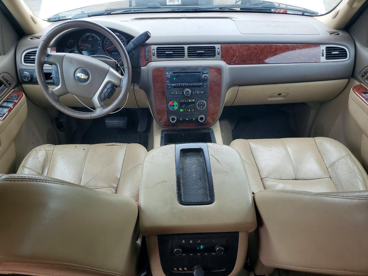 2013 Chevrolet Tahoe C1500 Lt White vin: 1GNSCBE03DR312455