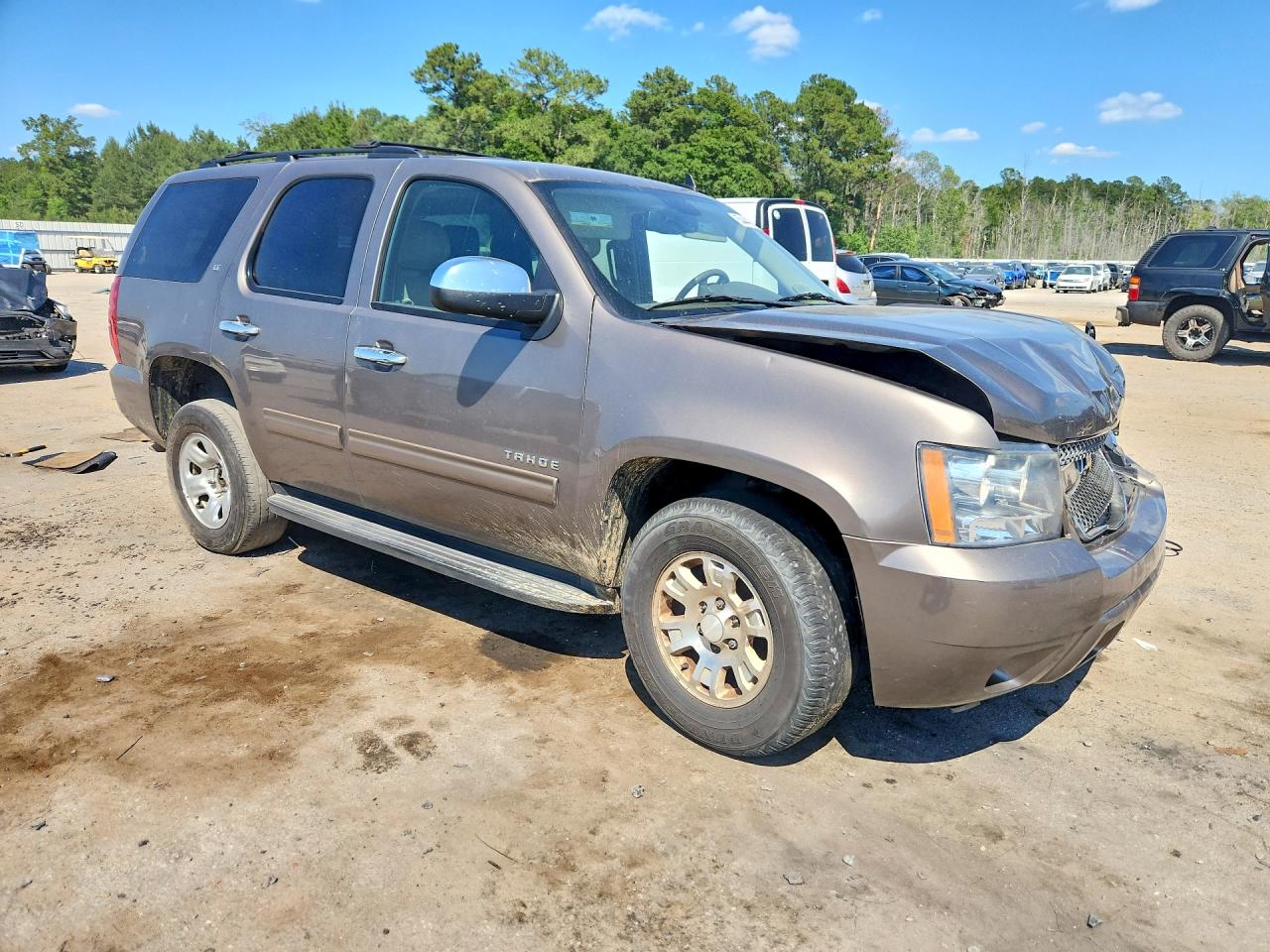 2012 Chevrolet Tahoe C1500 Lt Tan vin: 1GNSCBE04CR155100