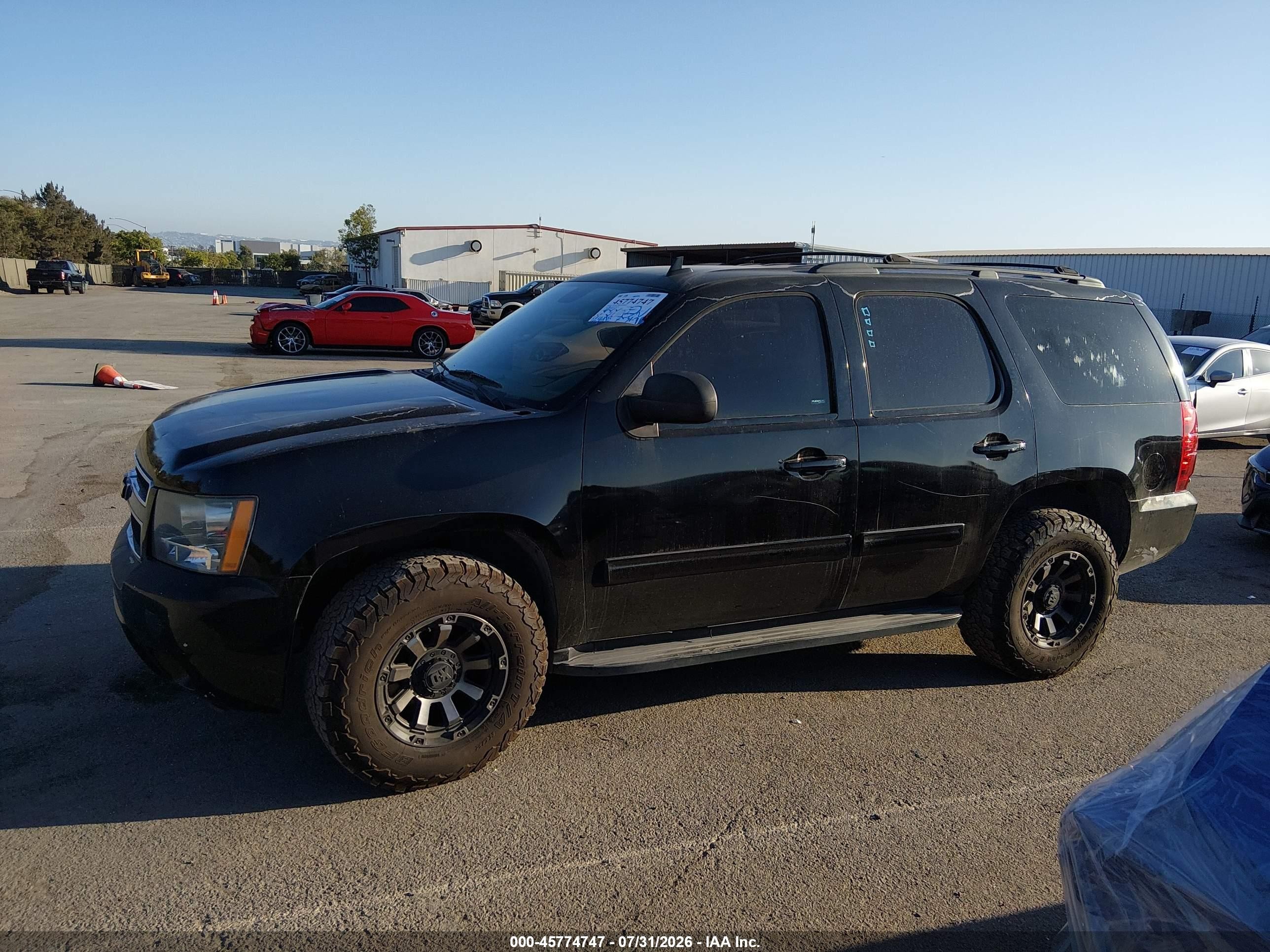 2013 Chevrolet Tahoe Lt Black vin: 1GNSCBE05DR177740