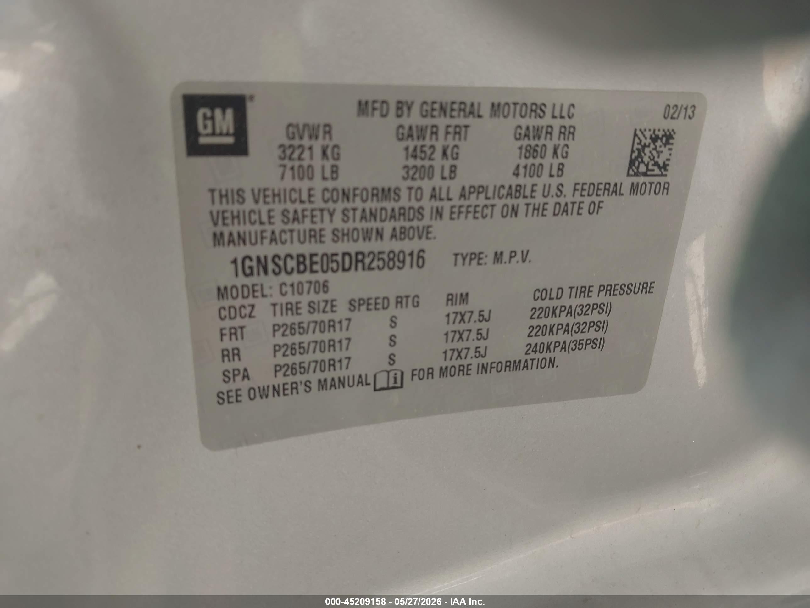 2013 Chevrolet Tahoe Lt Серебряный vin: 1GNSCBE05DR258916