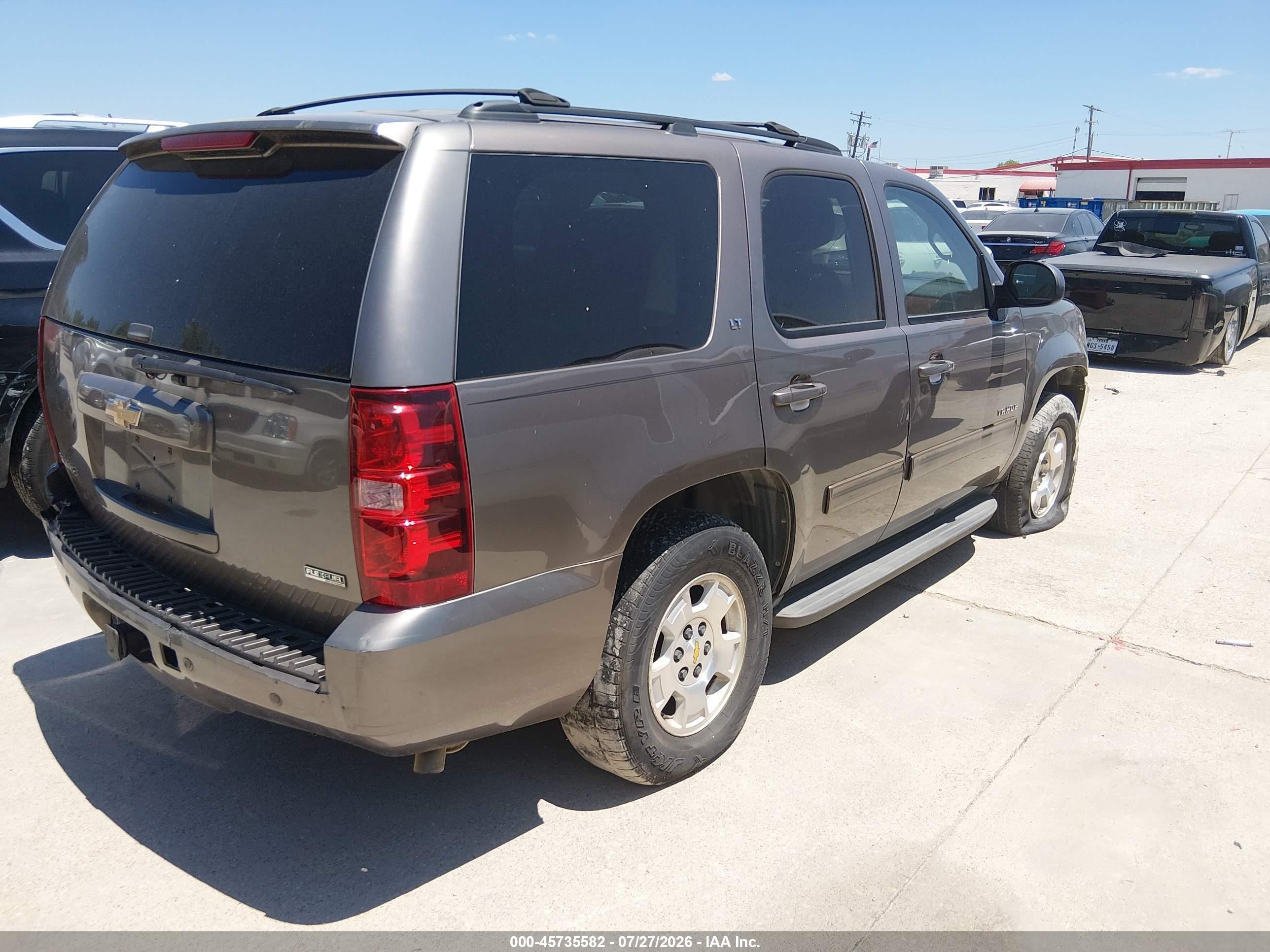 2011 Chevrolet Tahoe Lt Brown vin: 1GNSCBE06BR238154
