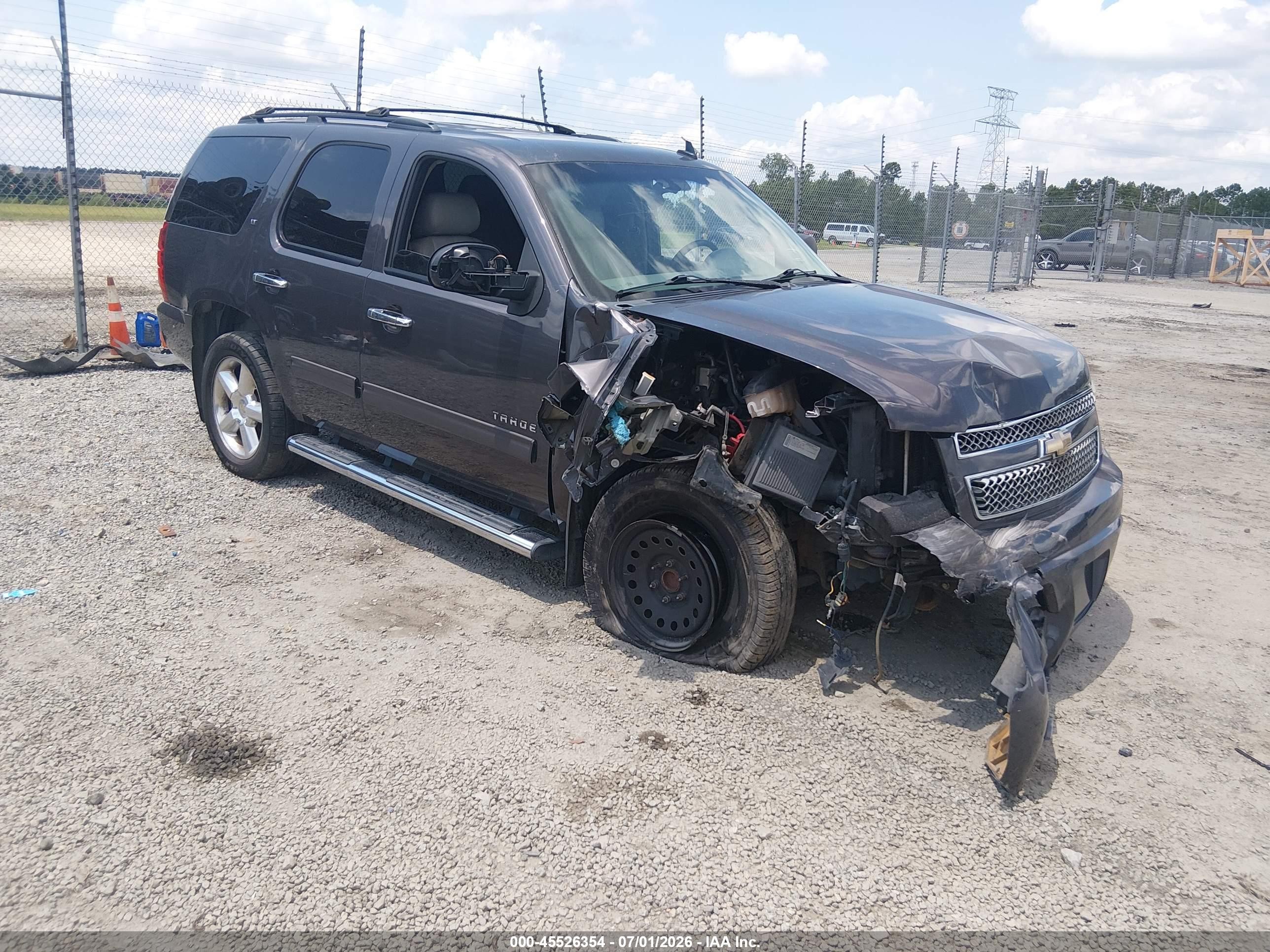 2011 Chevrolet Tahoe Lt Gray vin: 1GNSCBE06BR247503