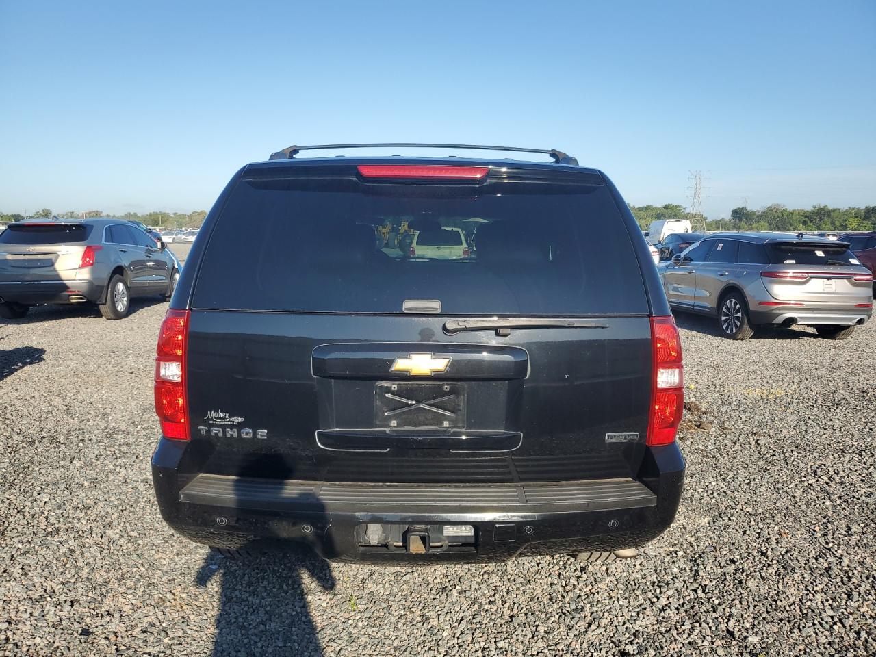 2012 Chevrolet Tahoe C1500 Lt Black vin: 1GNSCBE06CR319897
