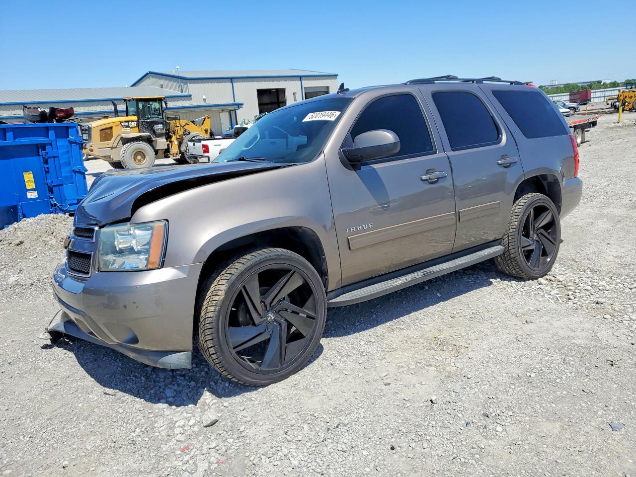 2012 Chevrolet Tahoe C1500 Lt Gray vin: 1GNSCBE07CR217945