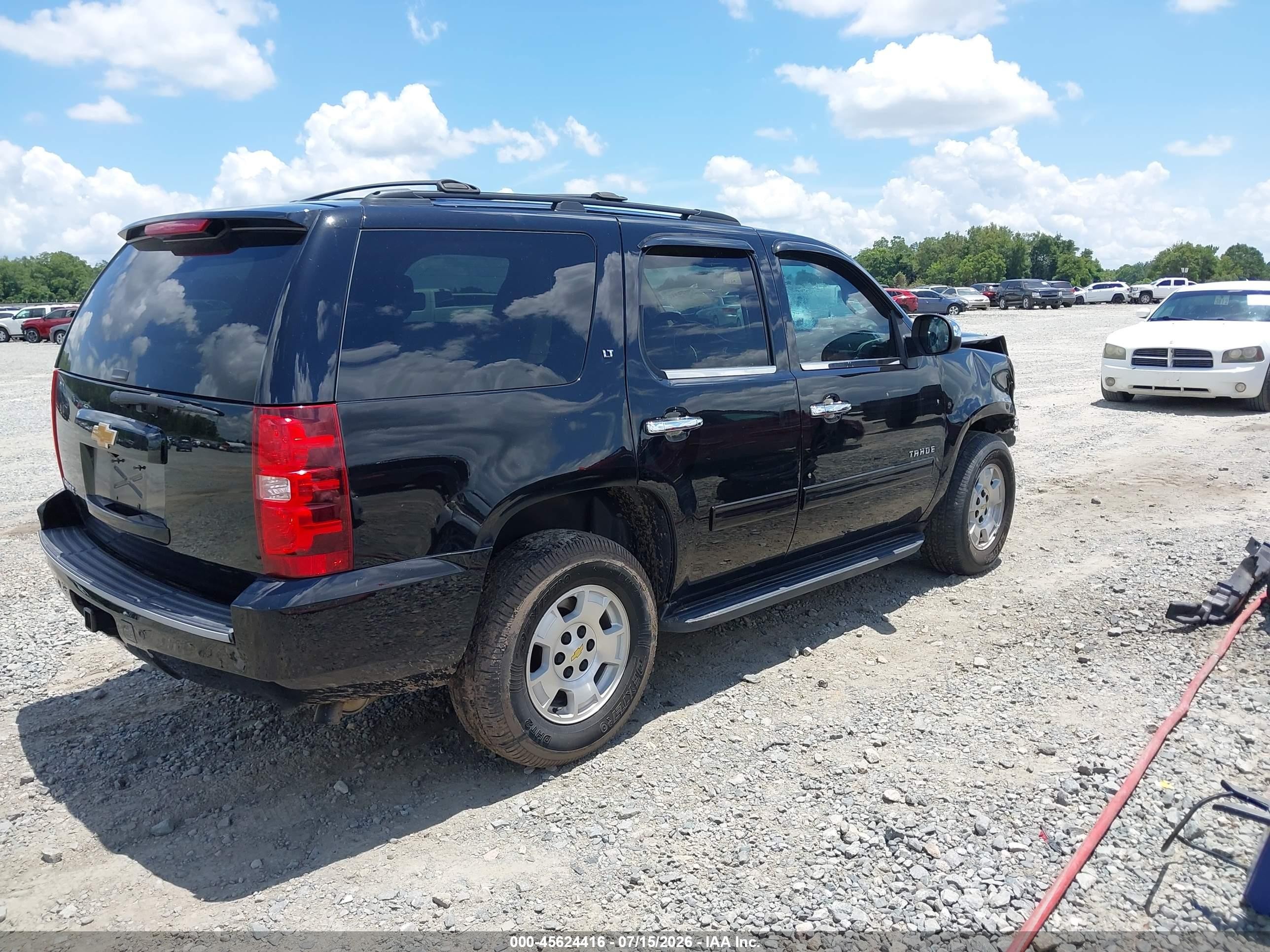 2014 Chevrolet Tahoe Lt Черный vin: 1GNSCBE07ER113376