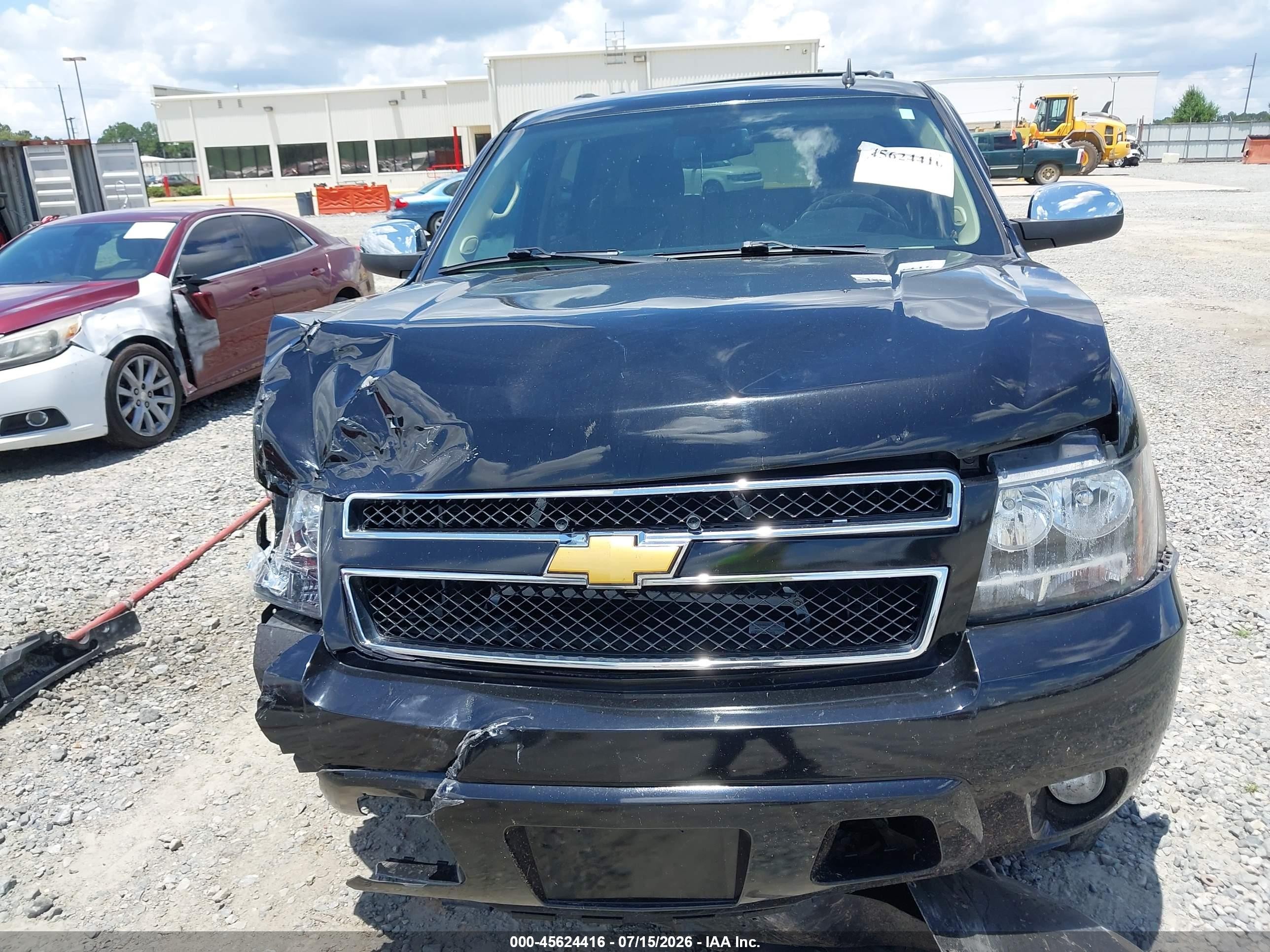 2014 Chevrolet Tahoe Lt Черный vin: 1GNSCBE07ER113376