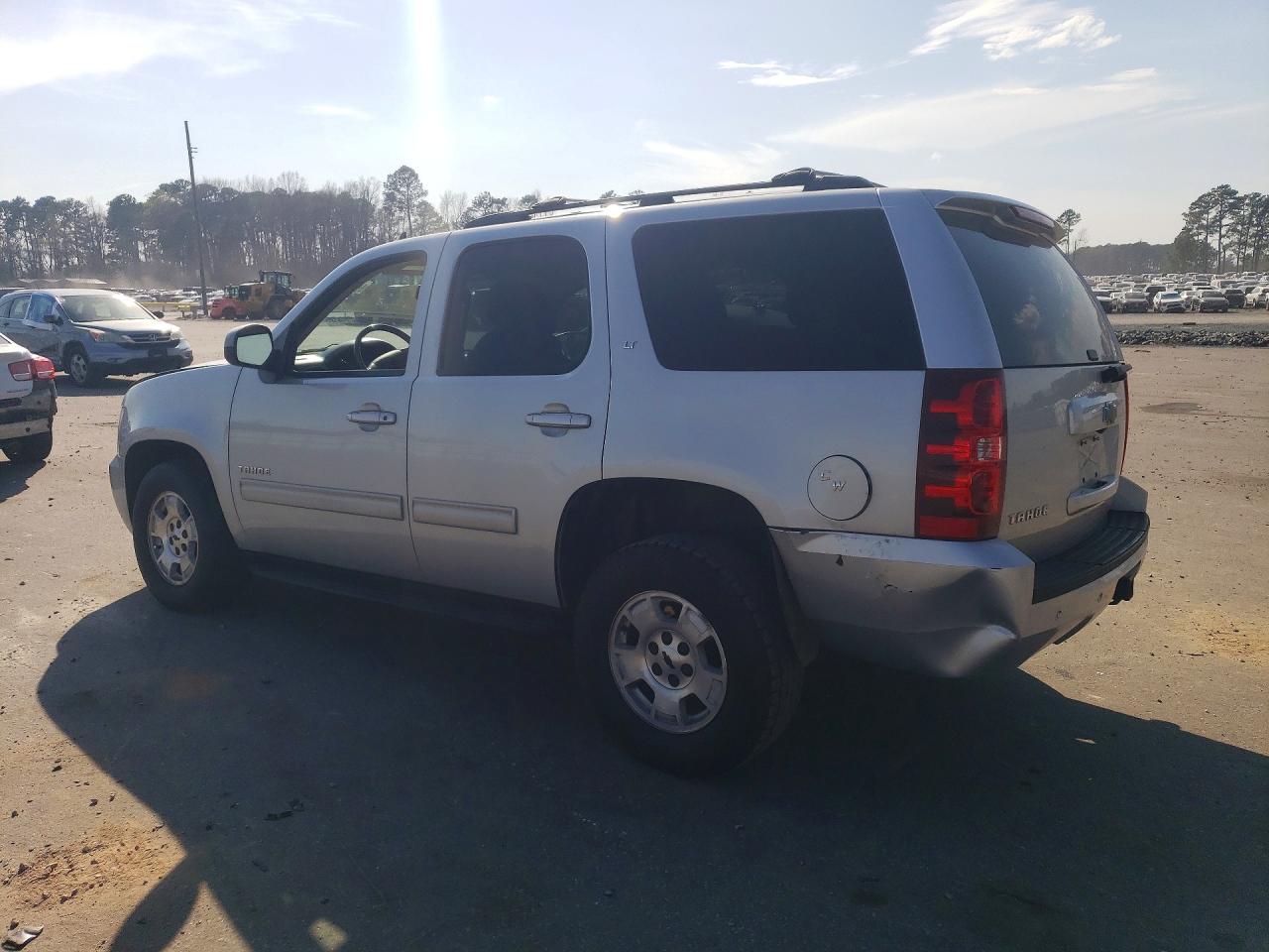 2014 Chevrolet Tahoe C1500 Lt Silver vin: 1GNSCBE07ER118982