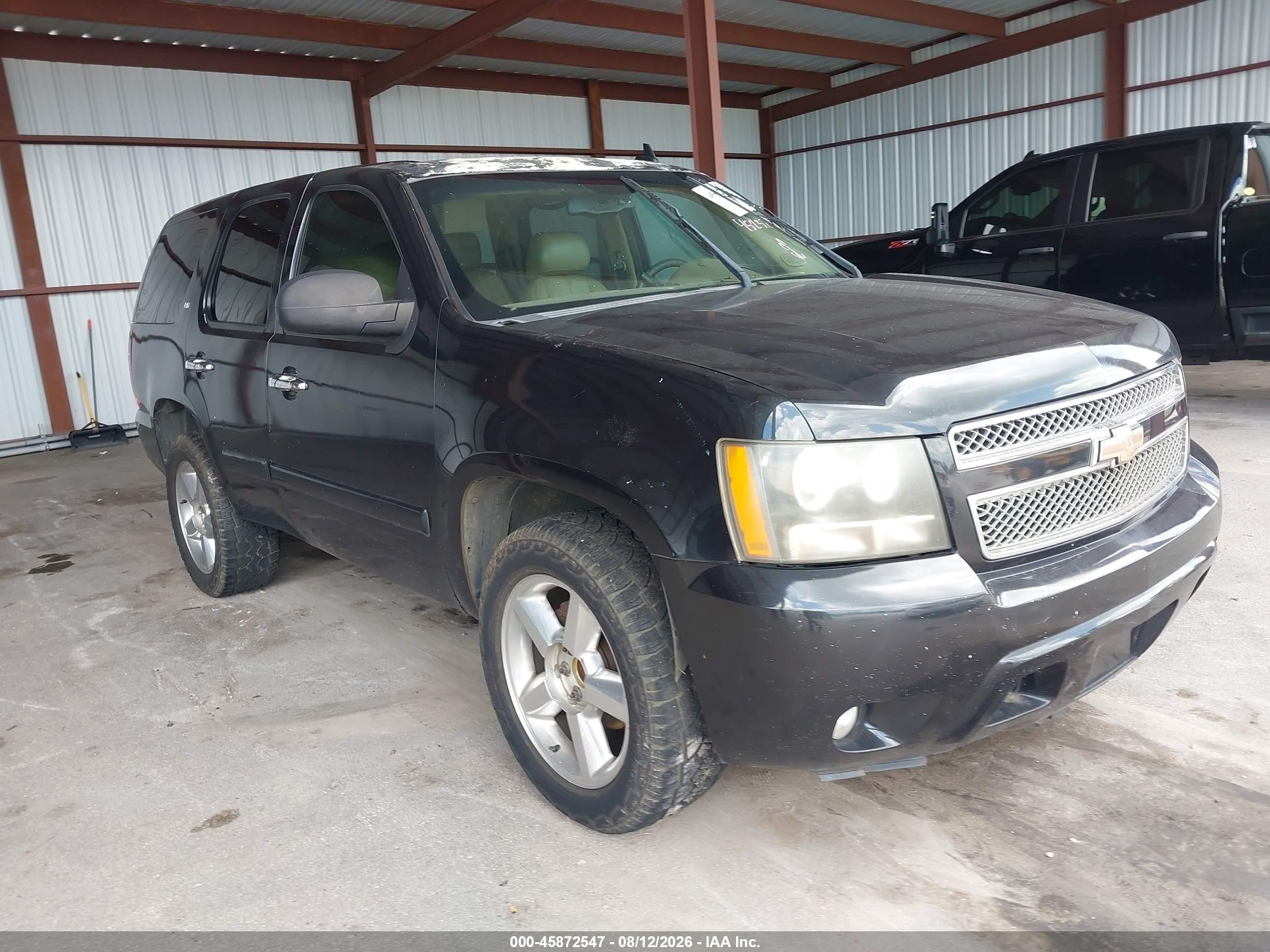 2011 Chevrolet Tahoe Lt Black vin: 1GNSCBE08BR114337