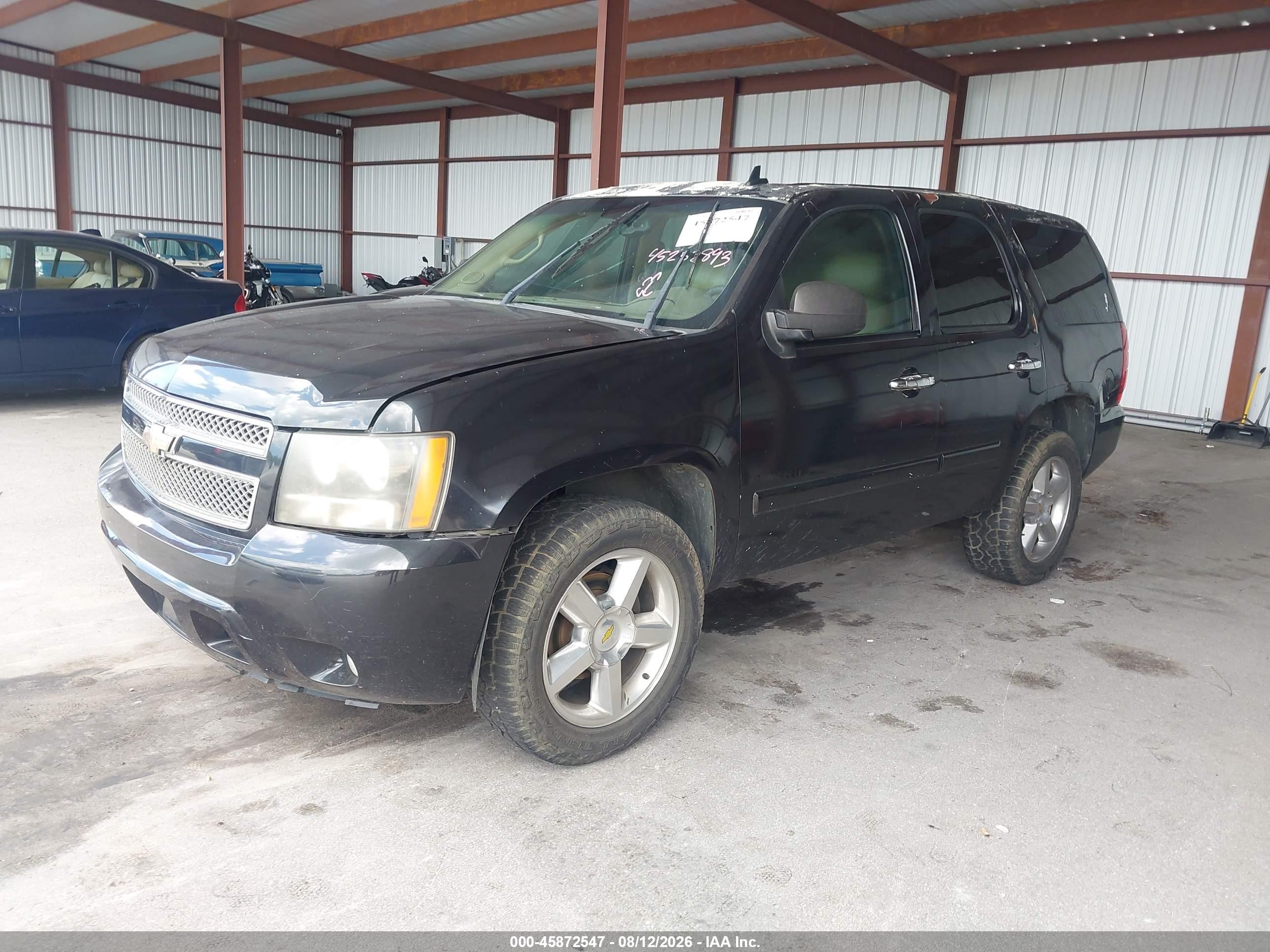 2011 Chevrolet Tahoe Lt Black vin: 1GNSCBE08BR114337