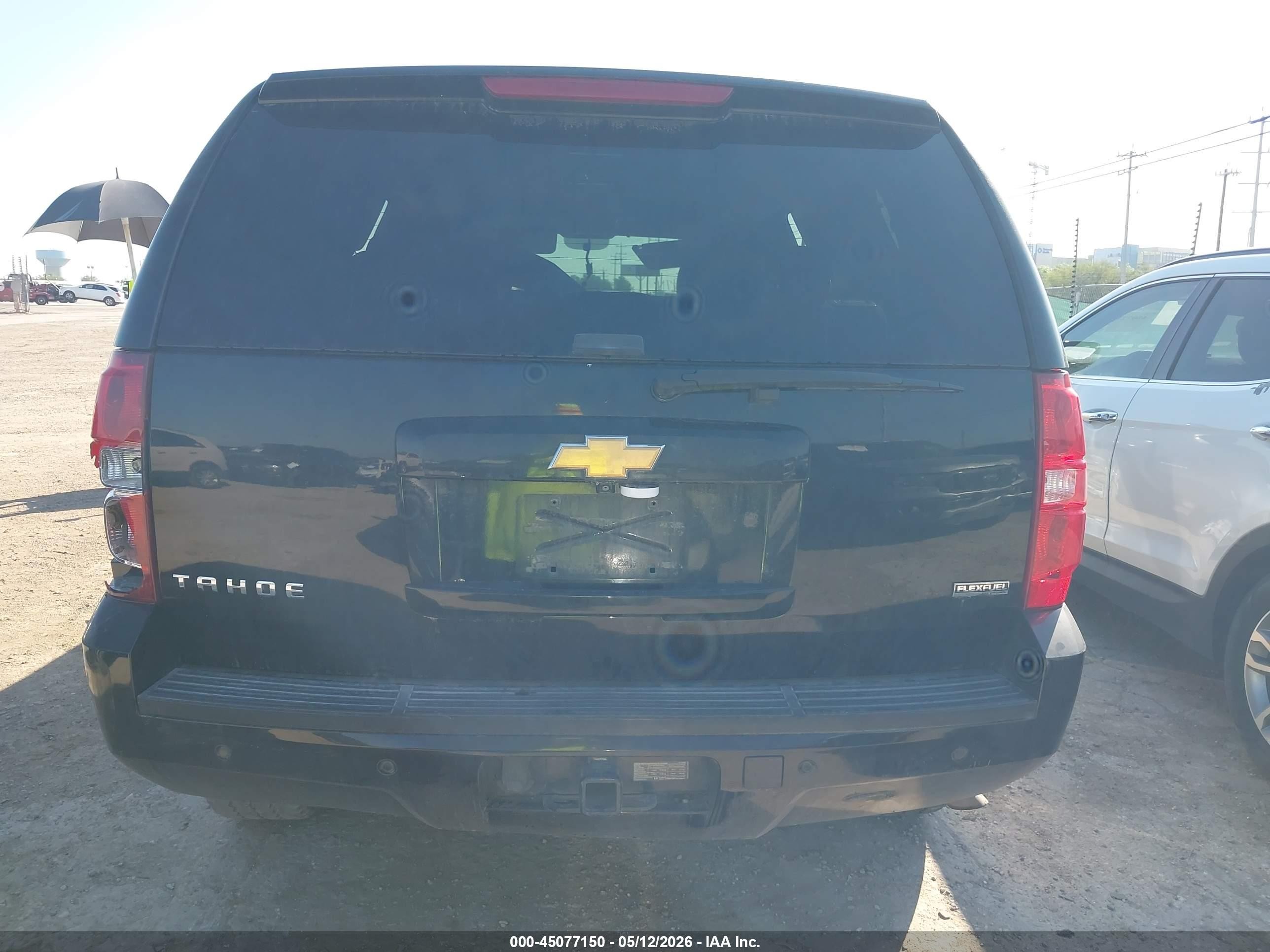 2012 Chevrolet Tahoe Lt Black vin: 1GNSCBE08CR113691