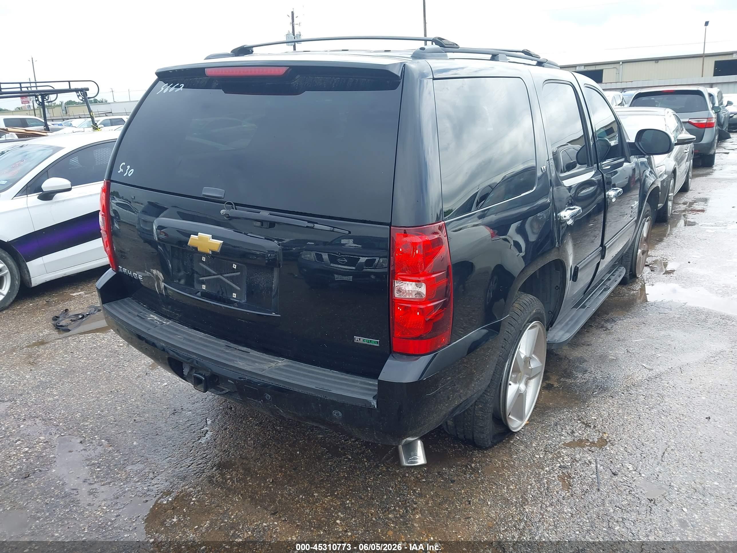 2012 Chevrolet Tahoe Lt Черный vin: 1GNSCBE08CR235662