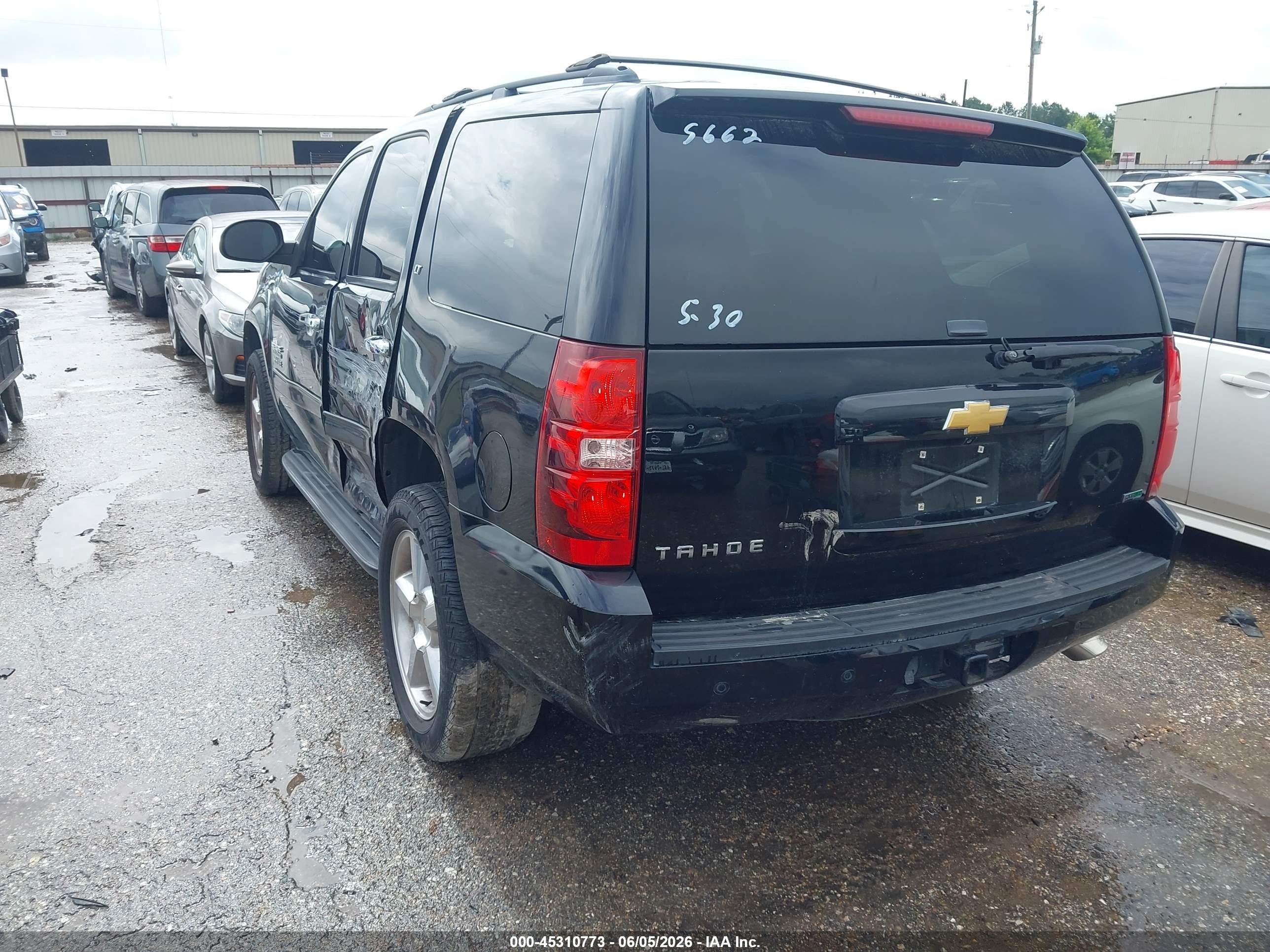 2012 Chevrolet Tahoe Lt Черный vin: 1GNSCBE08CR235662