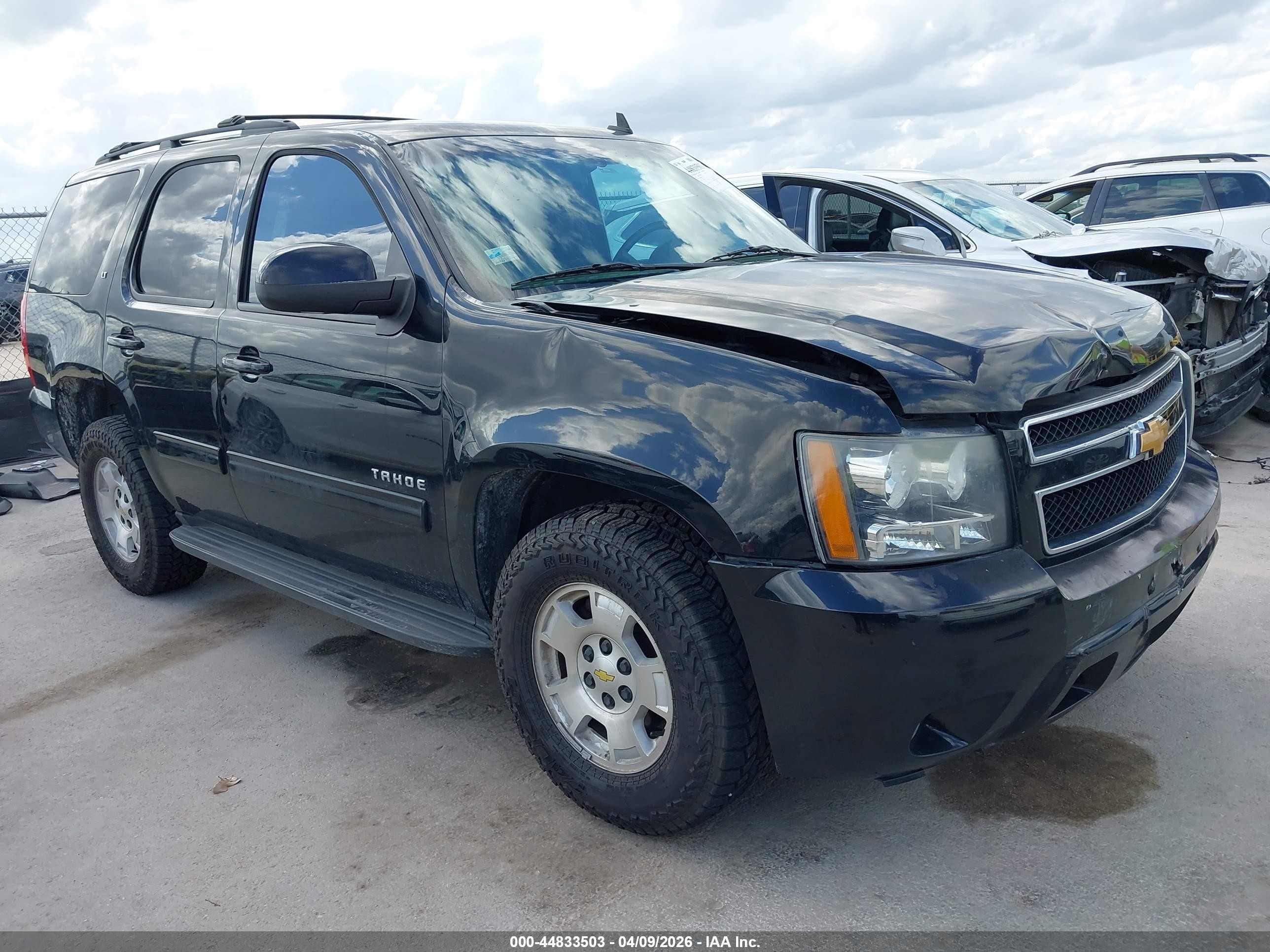 2013 Chevrolet Tahoe Lt Black vin: 1GNSCBE08DR119363