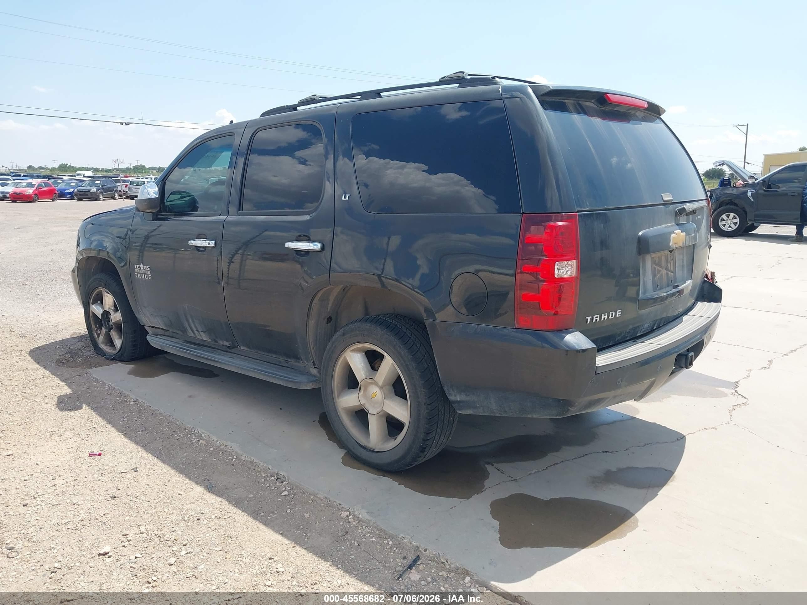 2013 Chevrolet Tahoe Lt Black vin: 1GNSCBE09DR191012