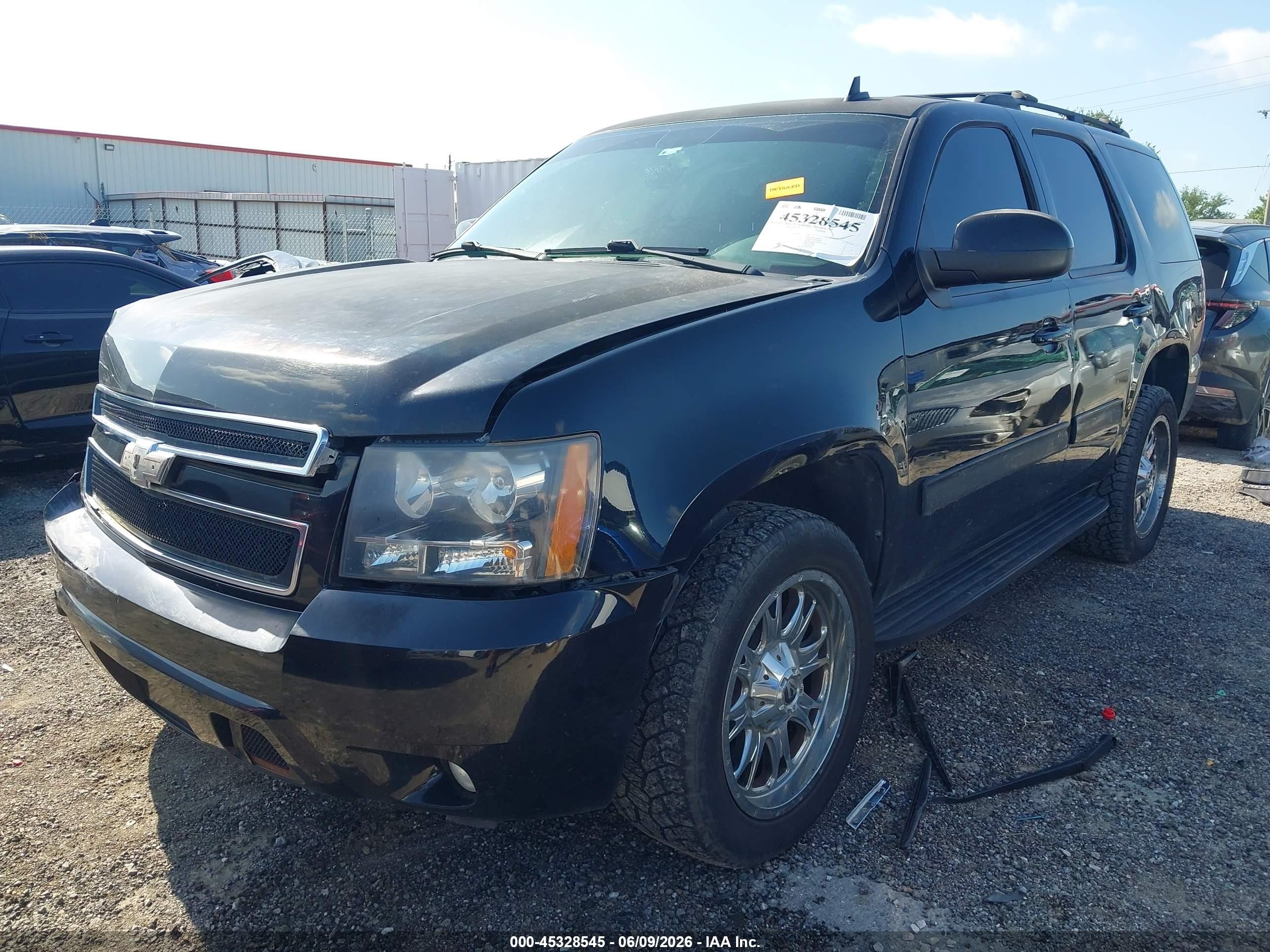 2013 Chevrolet Tahoe Lt Black vin: 1GNSCBE09DR212702
