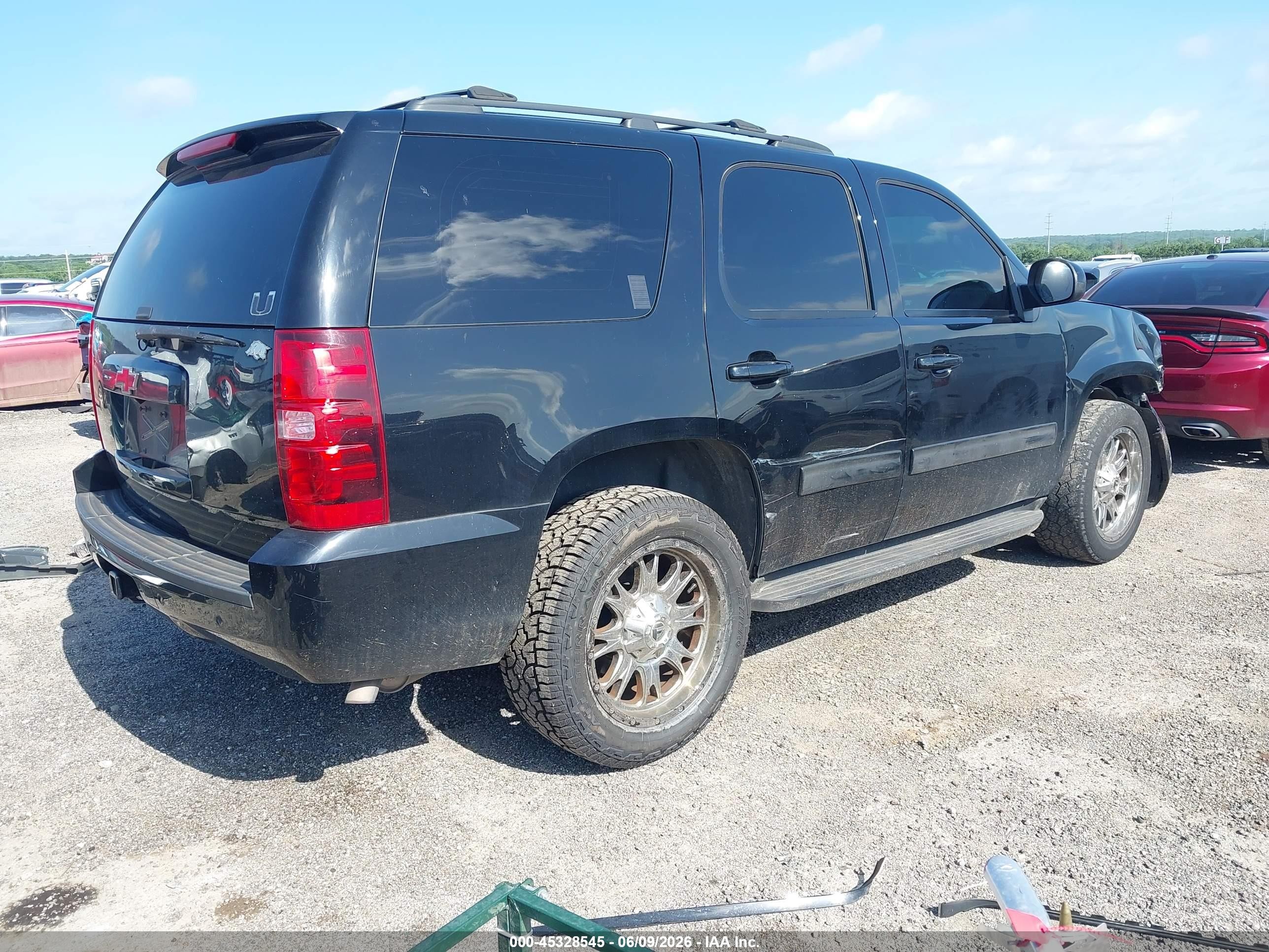 2013 Chevrolet Tahoe Lt Black vin: 1GNSCBE09DR212702