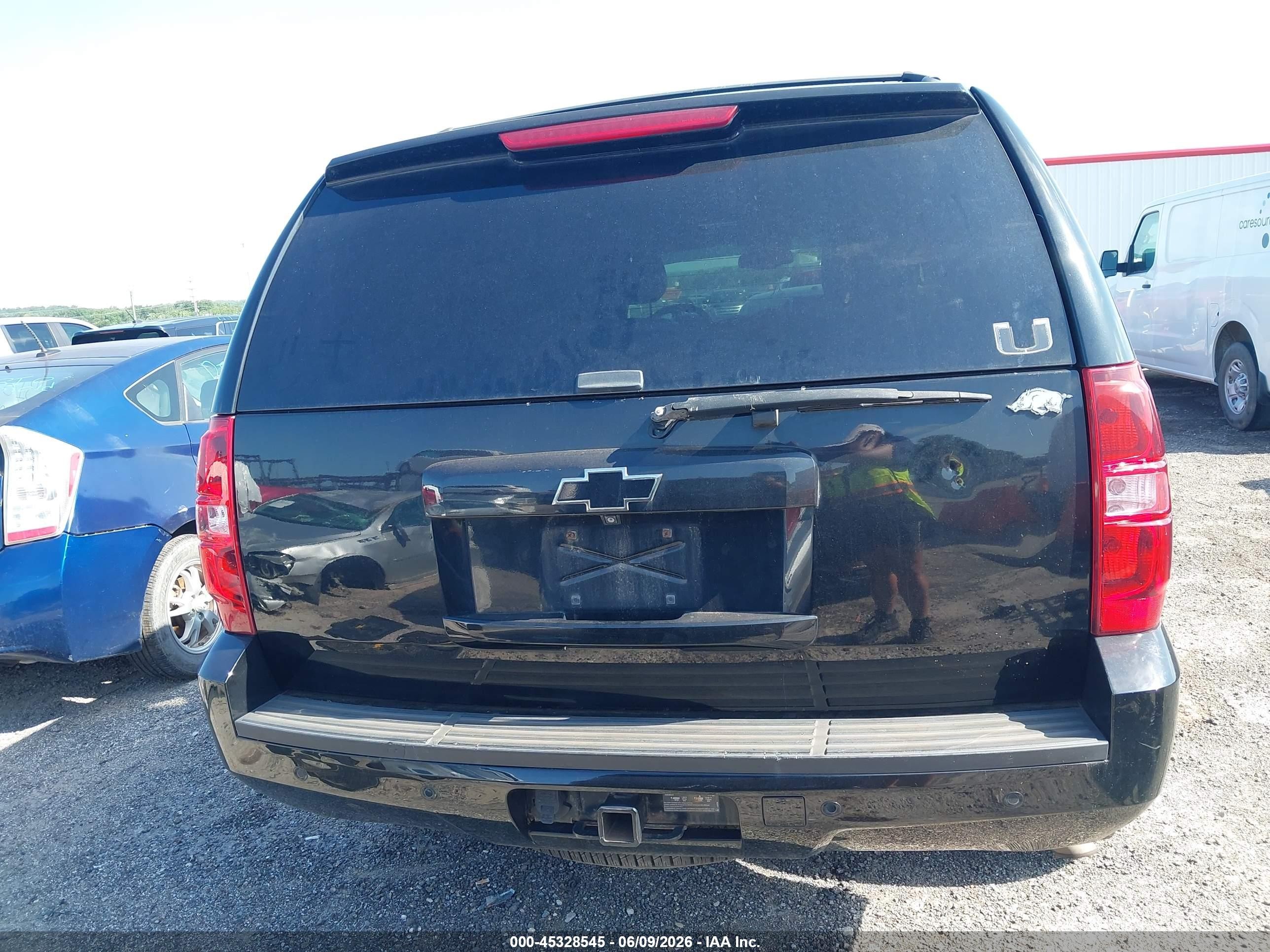 2013 Chevrolet Tahoe Lt Black vin: 1GNSCBE09DR212702