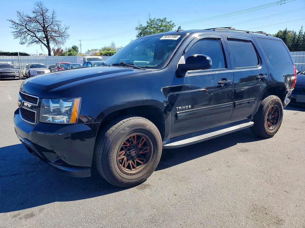 2013 Chevrolet Tahoe C1500 Lt Black vin: 1GNSCBE09DR366956
