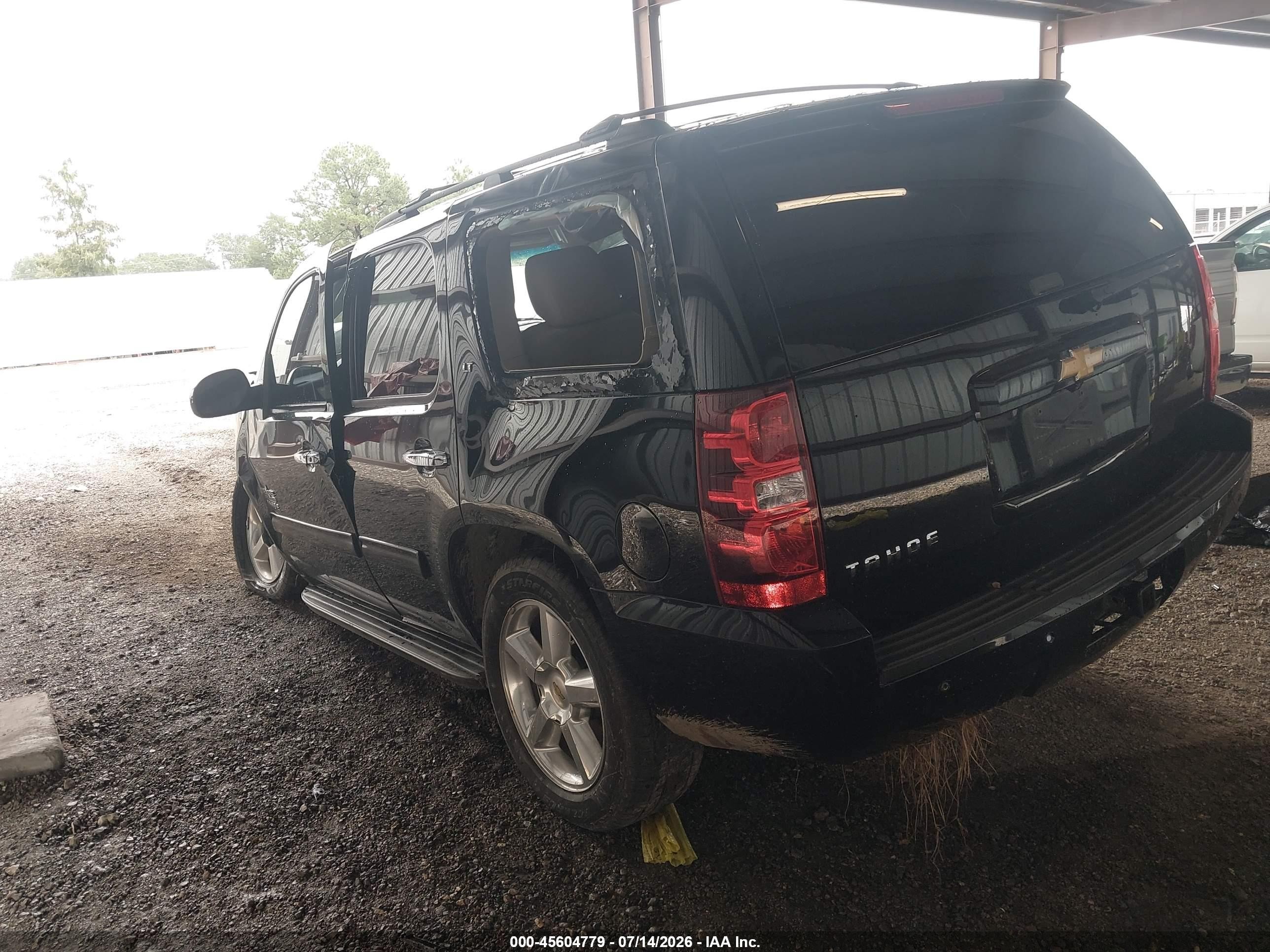 2014 Chevrolet Tahoe Lt Black vin: 1GNSCBE09ER147528