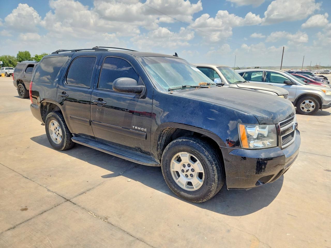 2014 Chevrolet Tahoe C1500 Lt Black vin: 1GNSCBE09ER213589