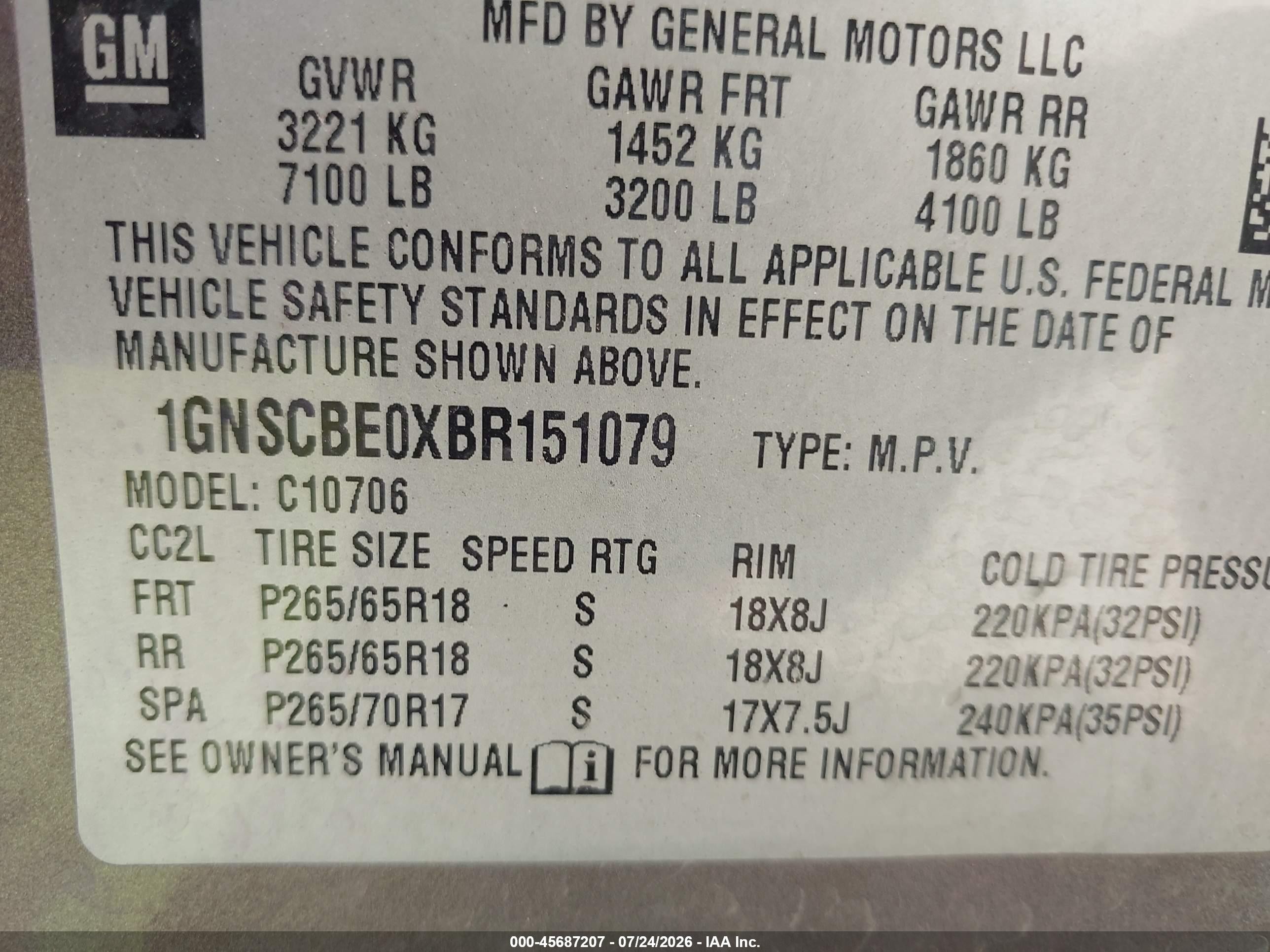 2011 Chevrolet Tahoe Lt Silver vin: 1GNSCBE0XBR151079