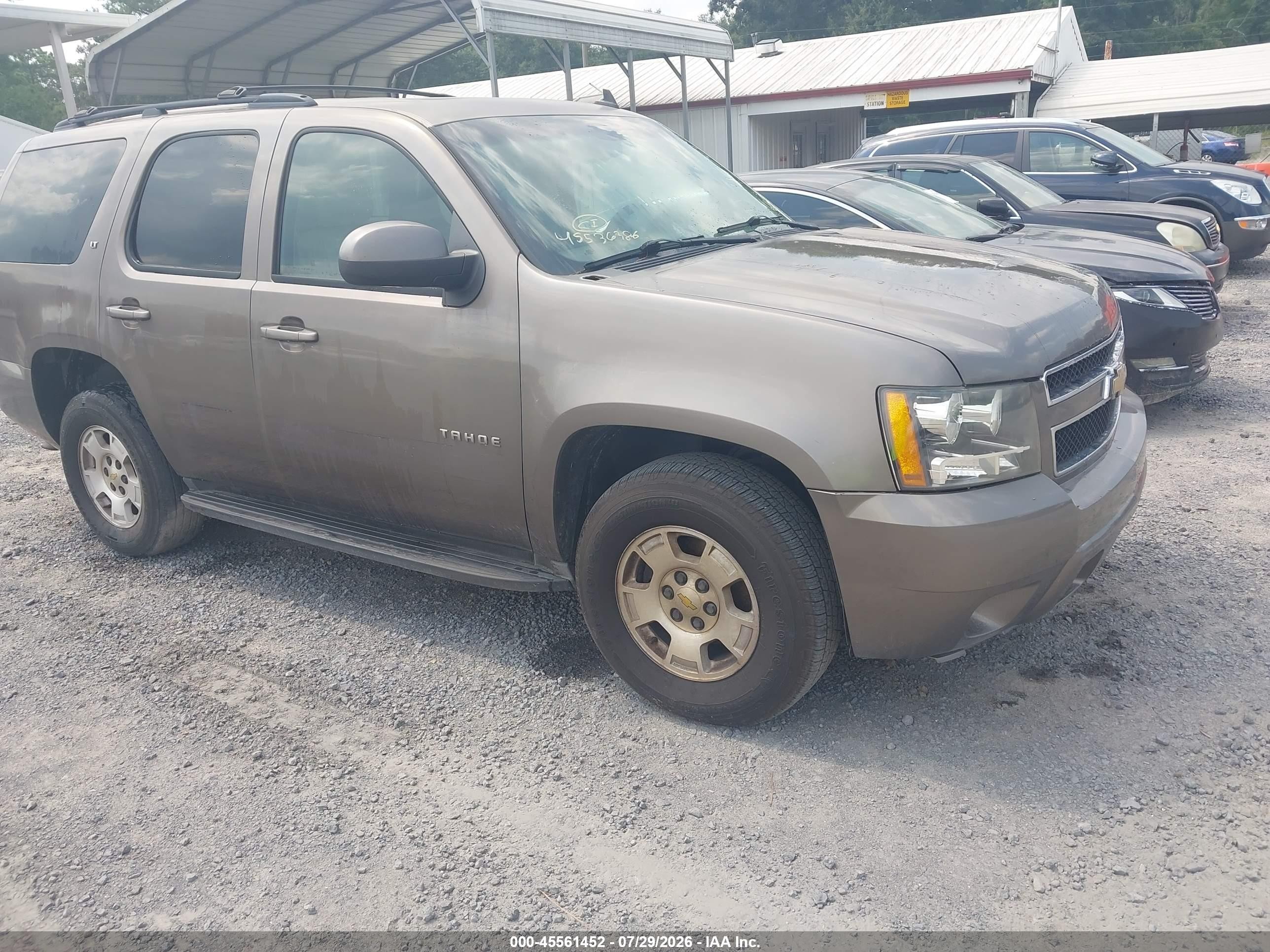 2011 Chevrolet Tahoe Lt Brown vin: 1GNSCBE0XBR239873