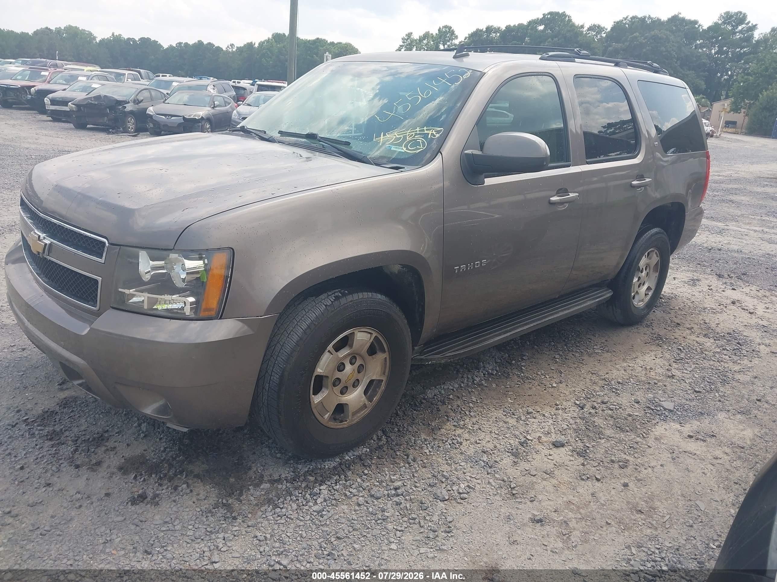 2011 Chevrolet Tahoe Lt Brown vin: 1GNSCBE0XBR239873
