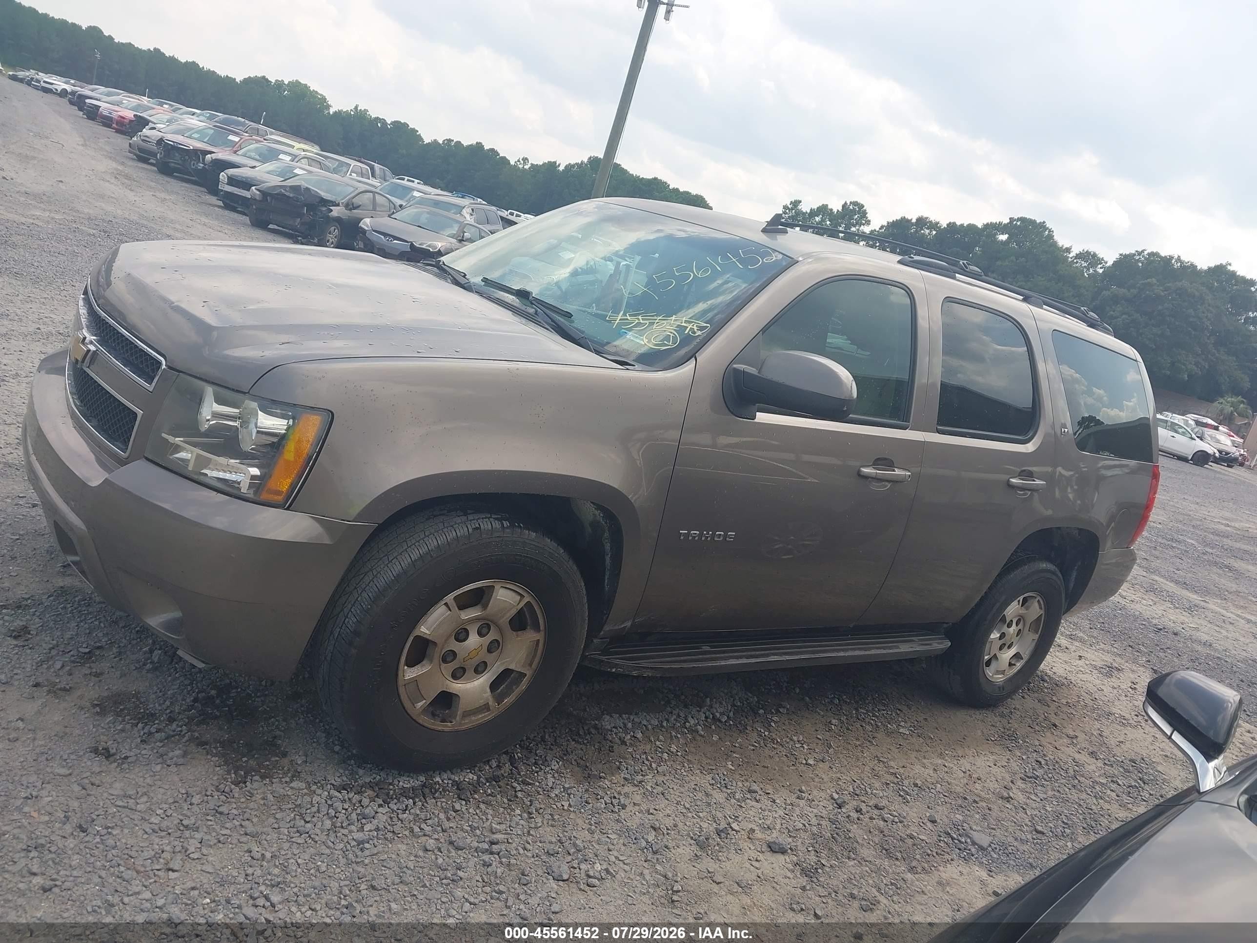 2011 Chevrolet Tahoe Lt Brown vin: 1GNSCBE0XBR239873