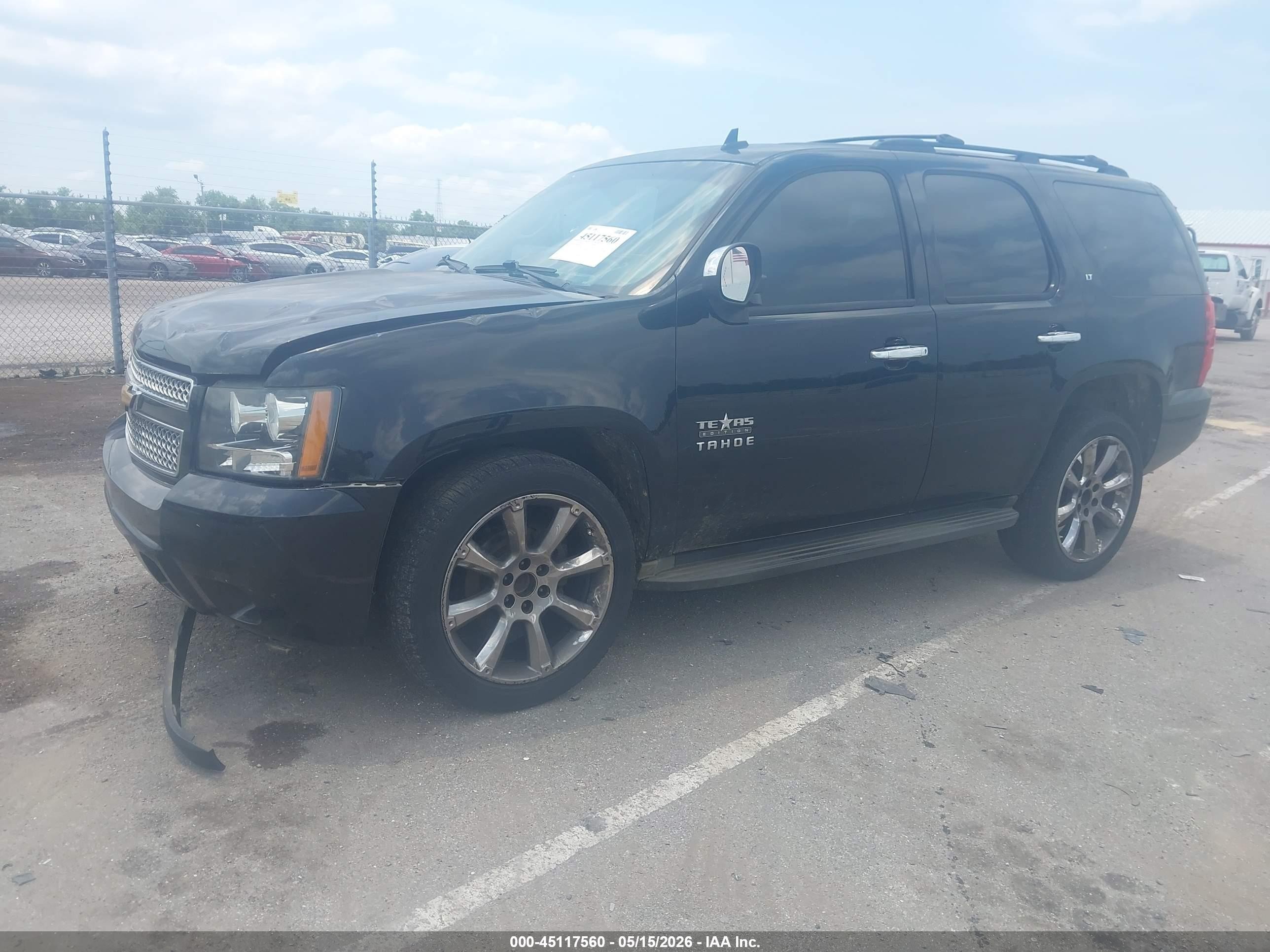 2011 Chevrolet Tahoe Lt Черный vin: 1GNSCBE0XBR262022