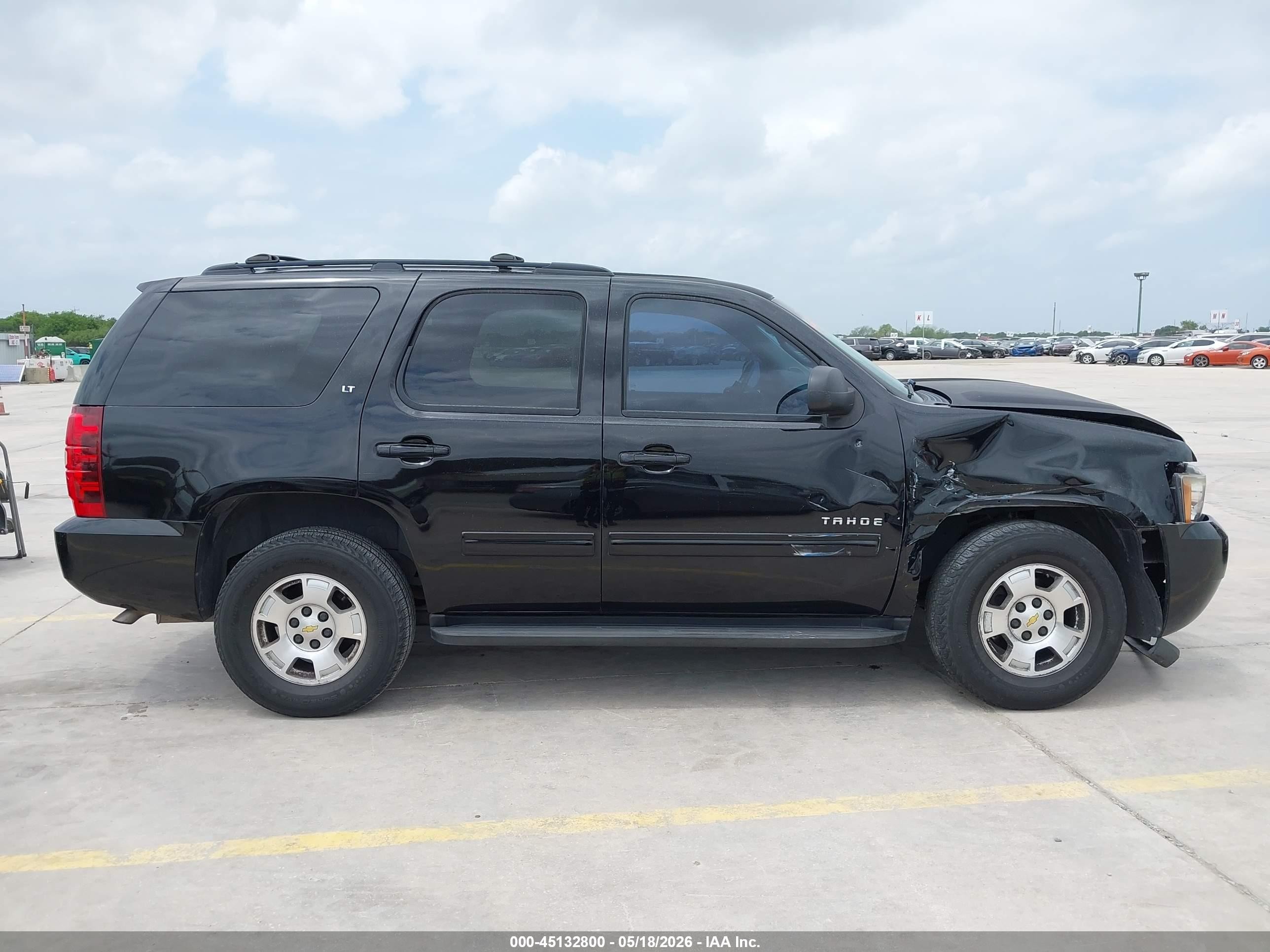2014 Chevrolet Tahoe Lt Black vin: 1GNSCBE0XER186032