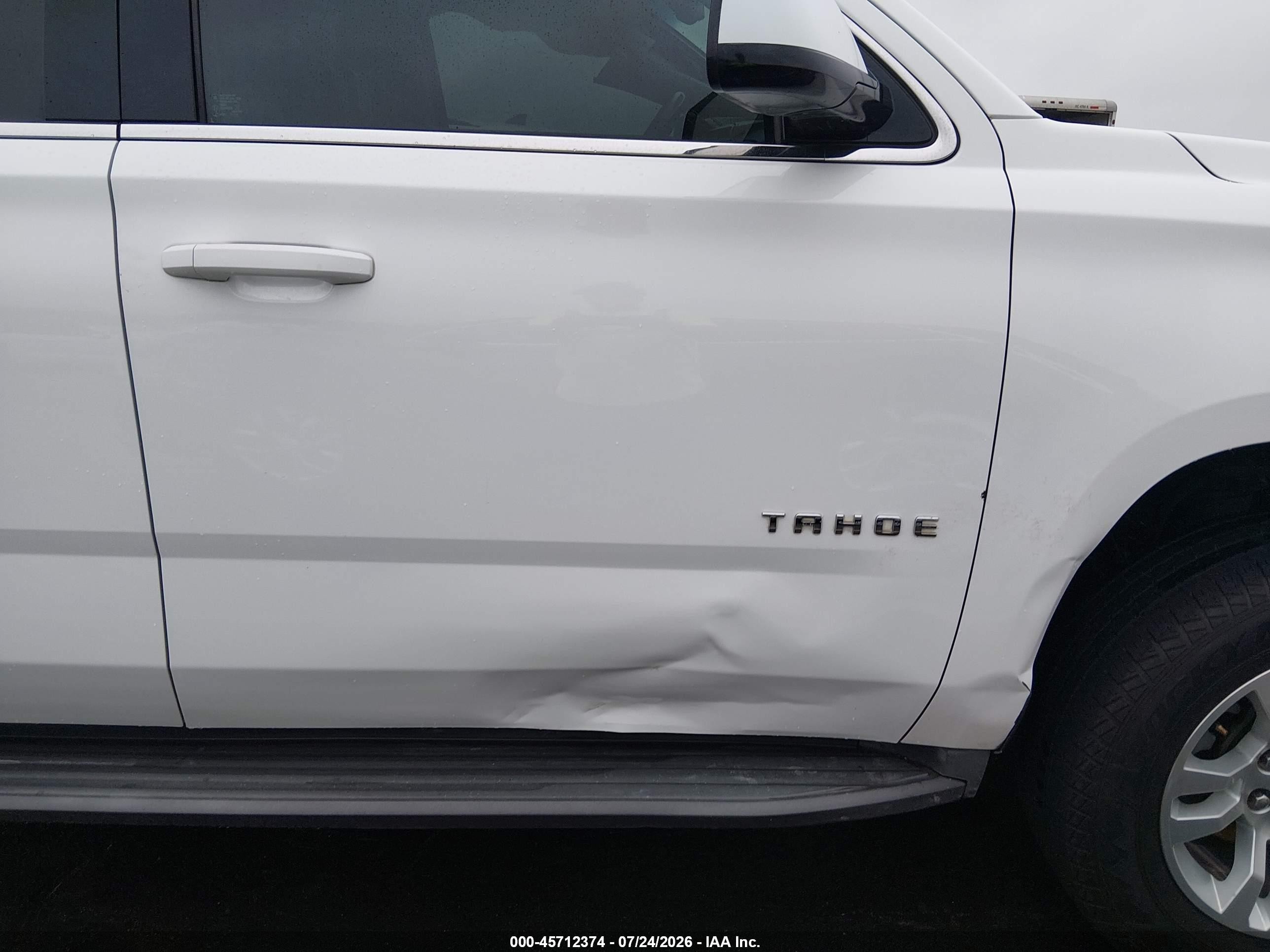 2015 Chevrolet Tahoe Lt White vin: 1GNSCBKC0FR641034