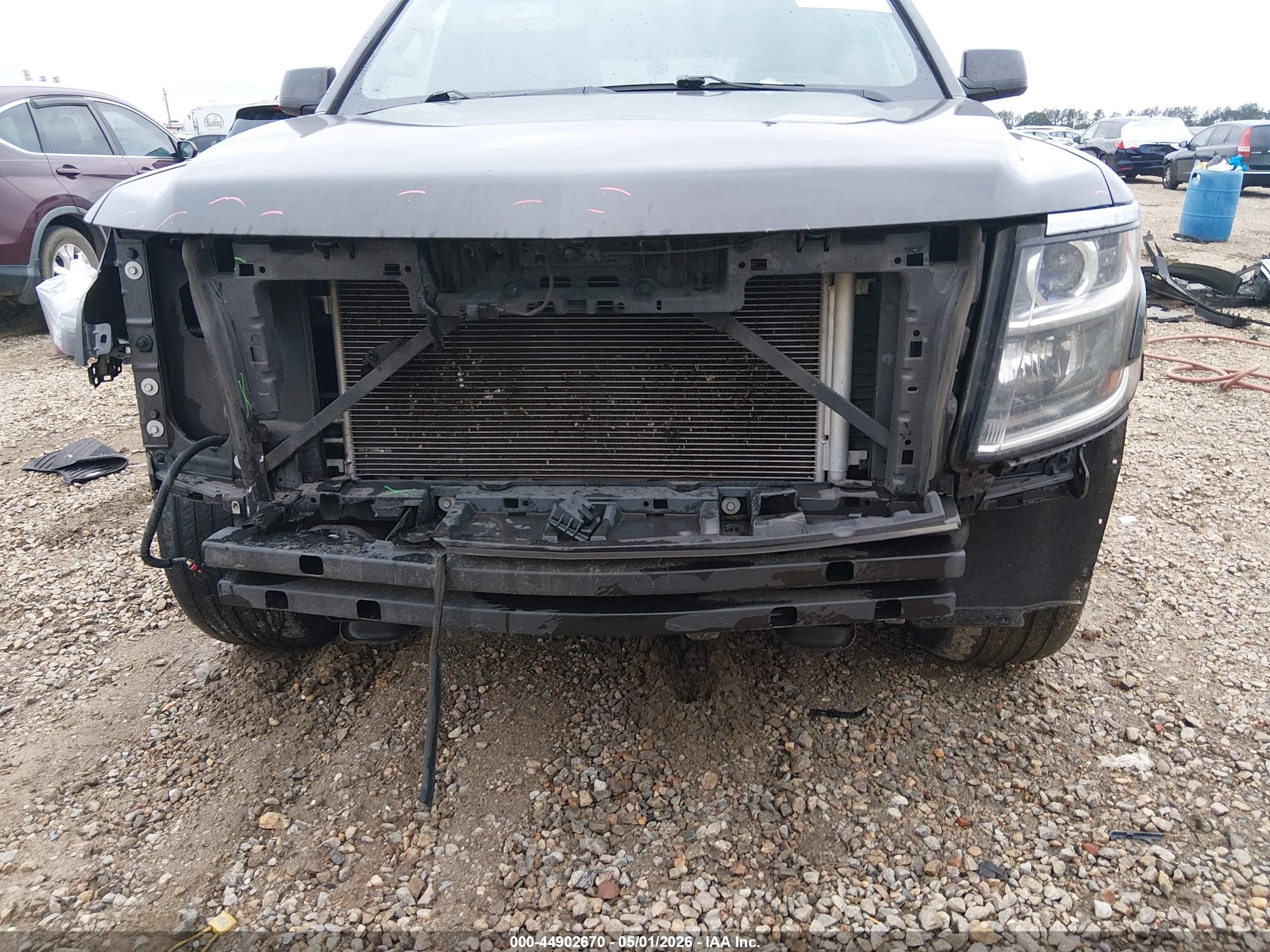 2015 Chevrolet Tahoe Lt Black vin: 1GNSCBKC0FR647903