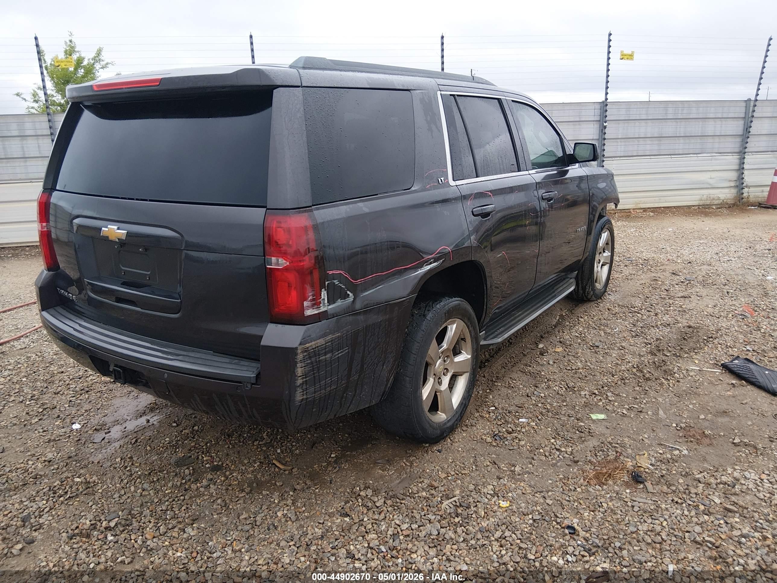 2015 Chevrolet Tahoe Lt Black vin: 1GNSCBKC0FR647903