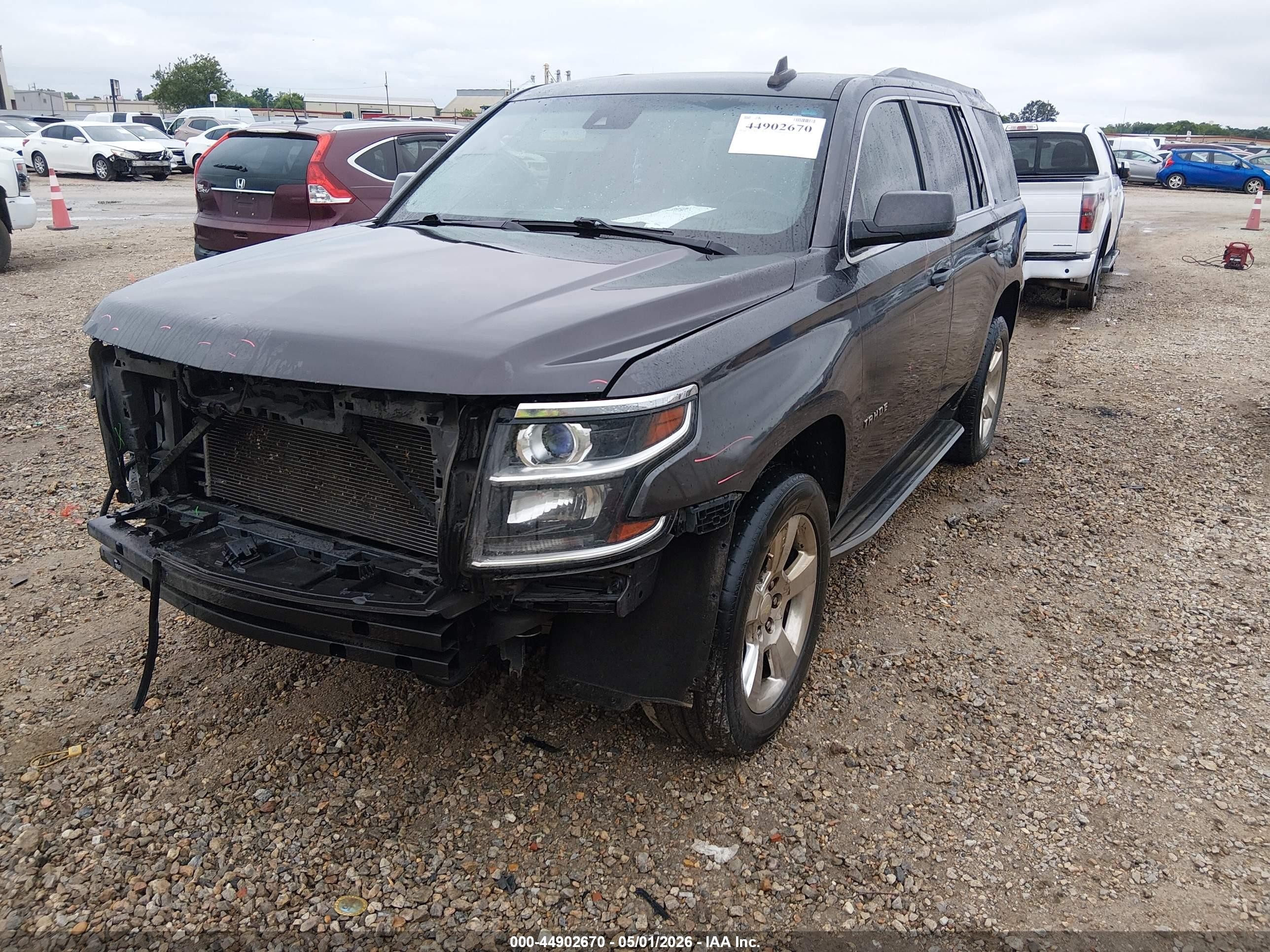 2015 Chevrolet Tahoe Lt Black vin: 1GNSCBKC0FR647903