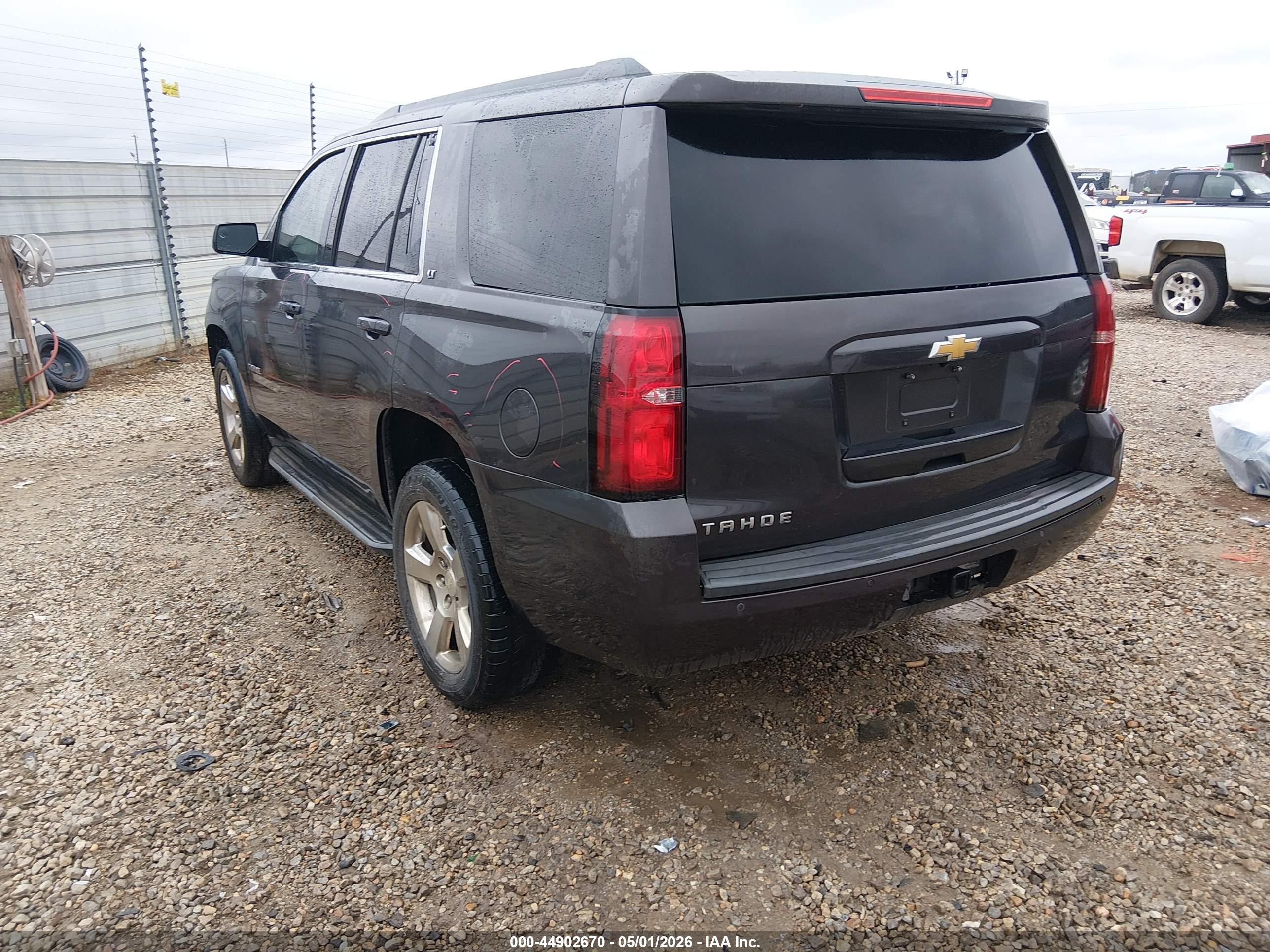 2015 Chevrolet Tahoe Lt Black vin: 1GNSCBKC0FR647903