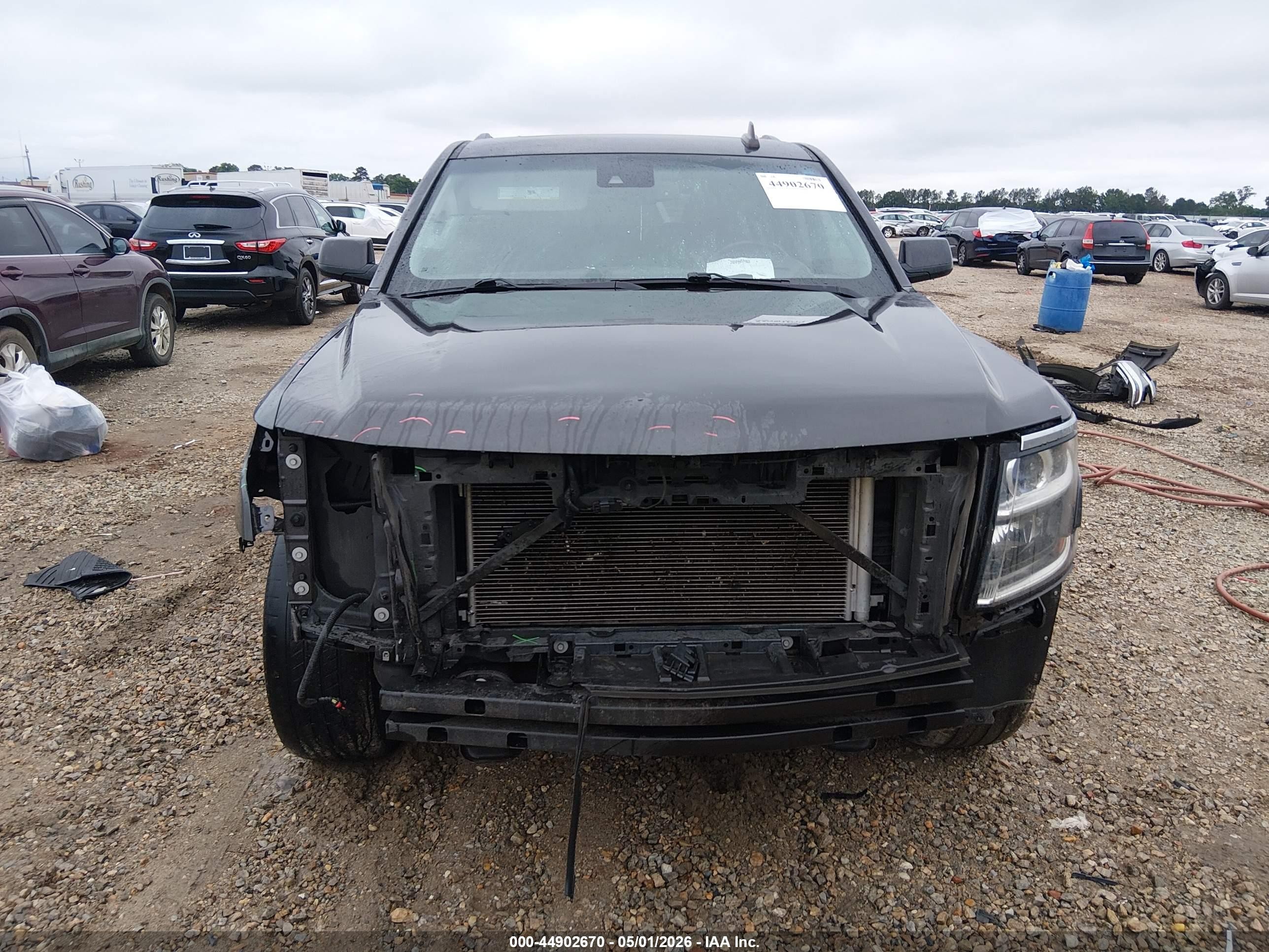 2015 Chevrolet Tahoe Lt Black vin: 1GNSCBKC0FR647903