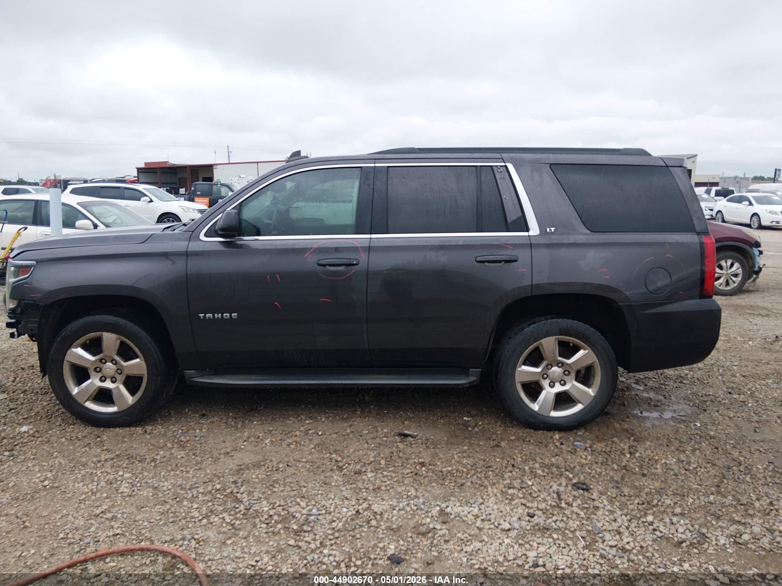 2015 Chevrolet Tahoe Lt Black vin: 1GNSCBKC0FR647903