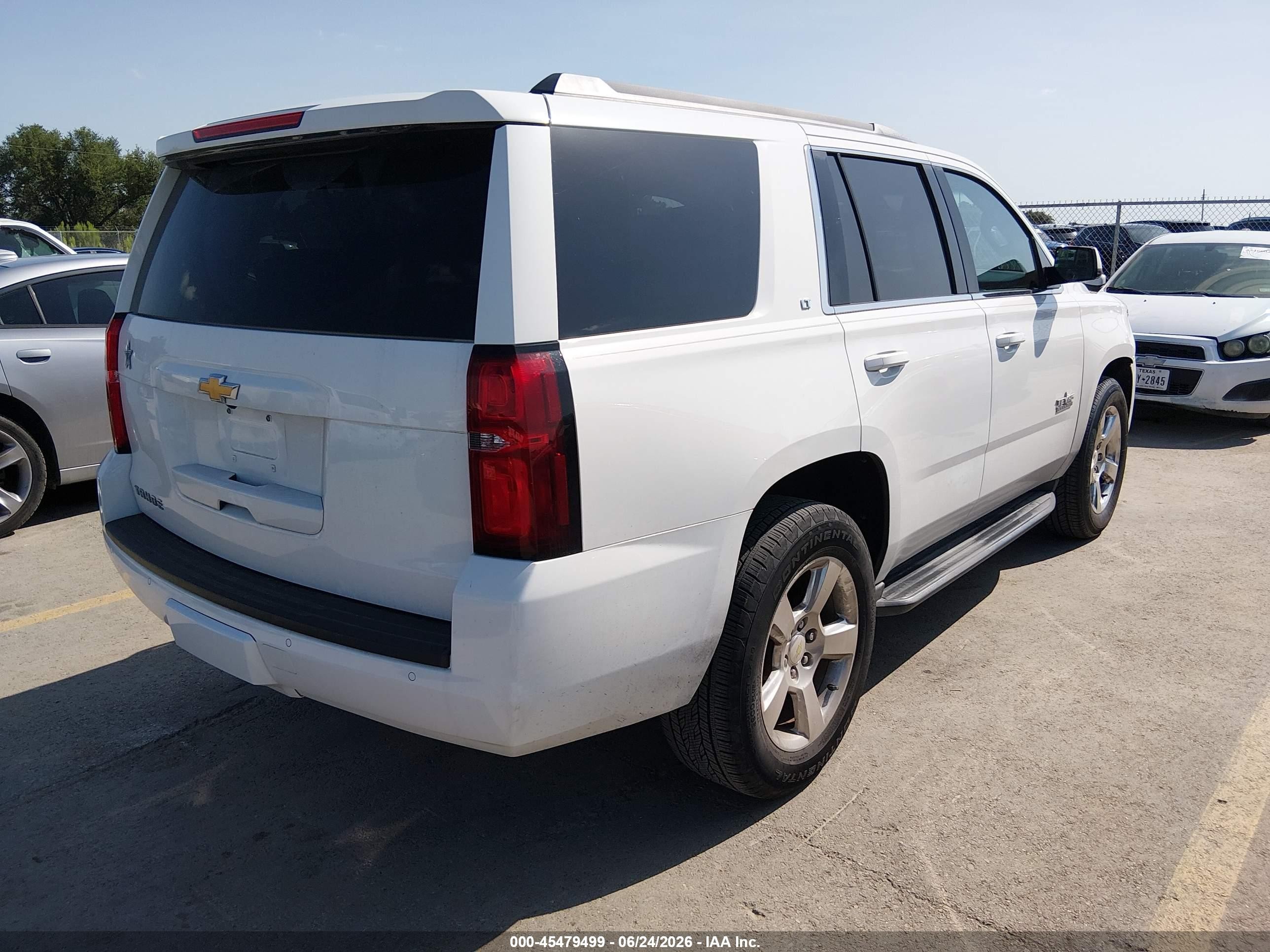 2015 Chevrolet Tahoe Lt Белый vin: 1GNSCBKC0FR694879