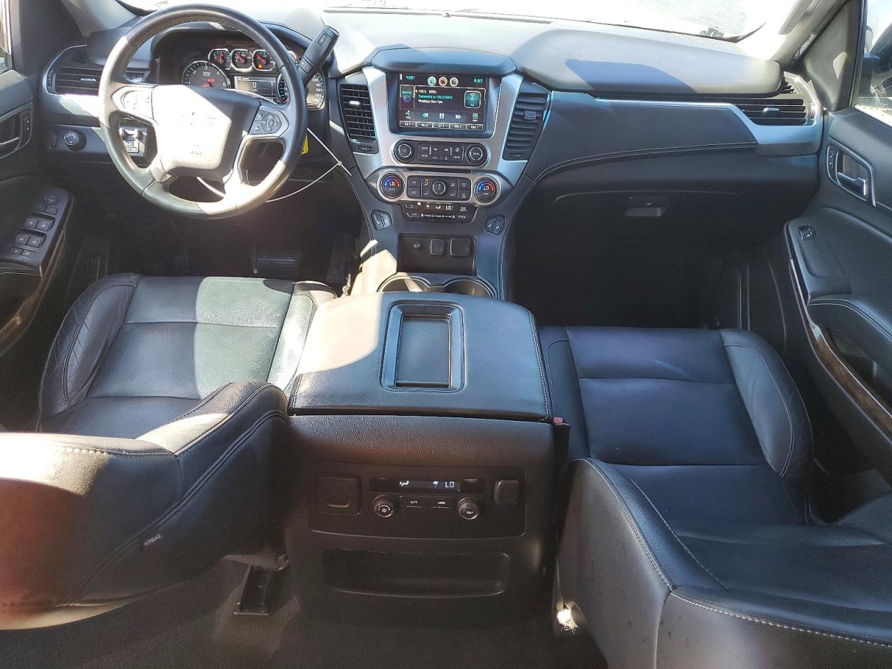 2015 Chevrolet Tahoe C1500 Lt Gray vin: 1GNSCBKC0FR727024