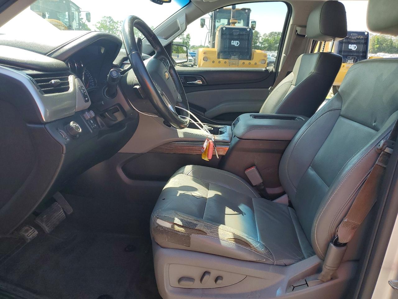 2015 Chevrolet Tahoe C1500 Lt Silver vin: 1GNSCBKC1FR180829
